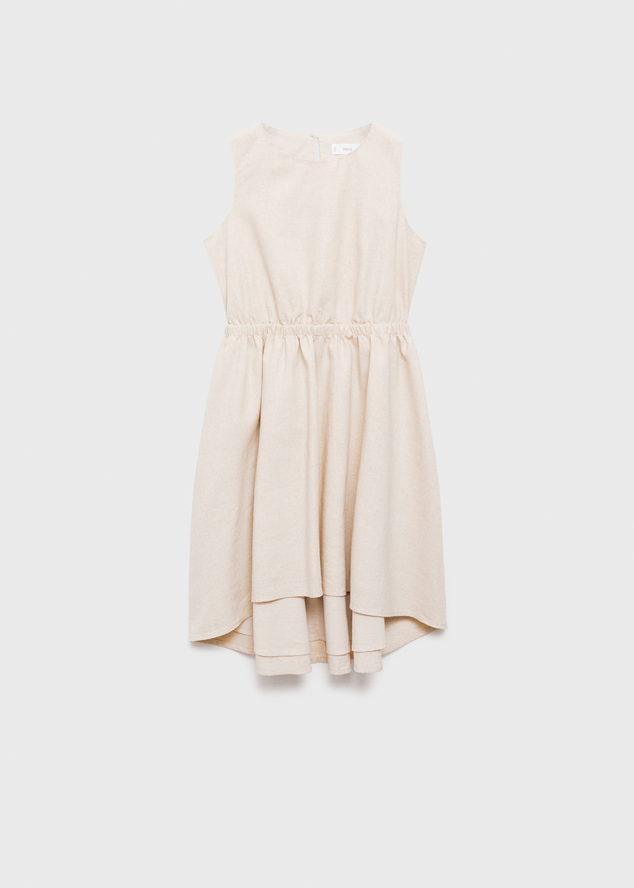 Robe lin détail froncé - Article sans modèle