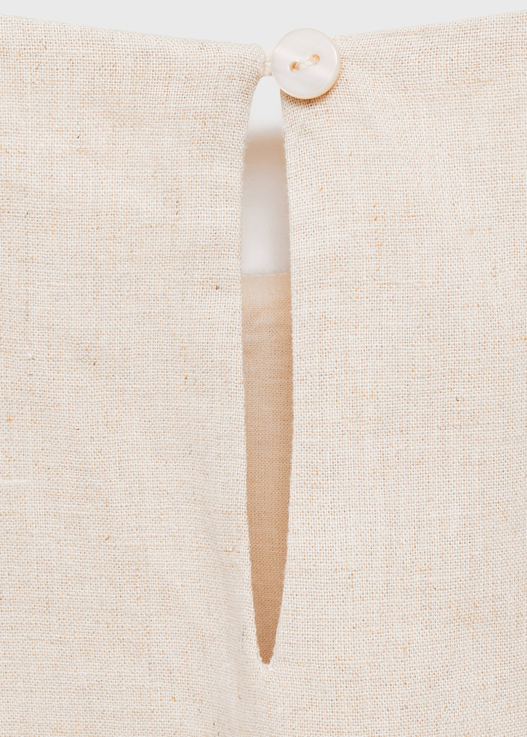 Robe lin détail froncé - Détail de l'article 8