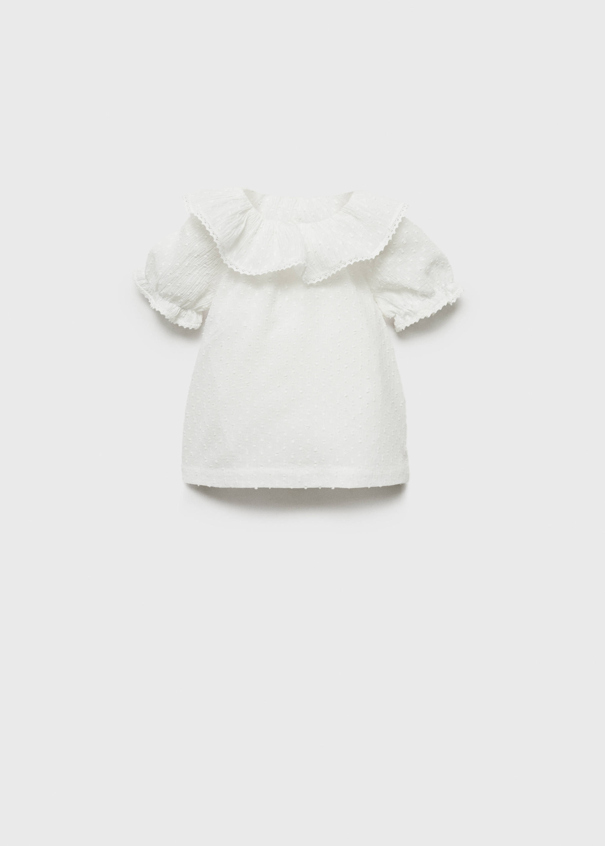 Blusa cuello volante - Artículo sin modelo