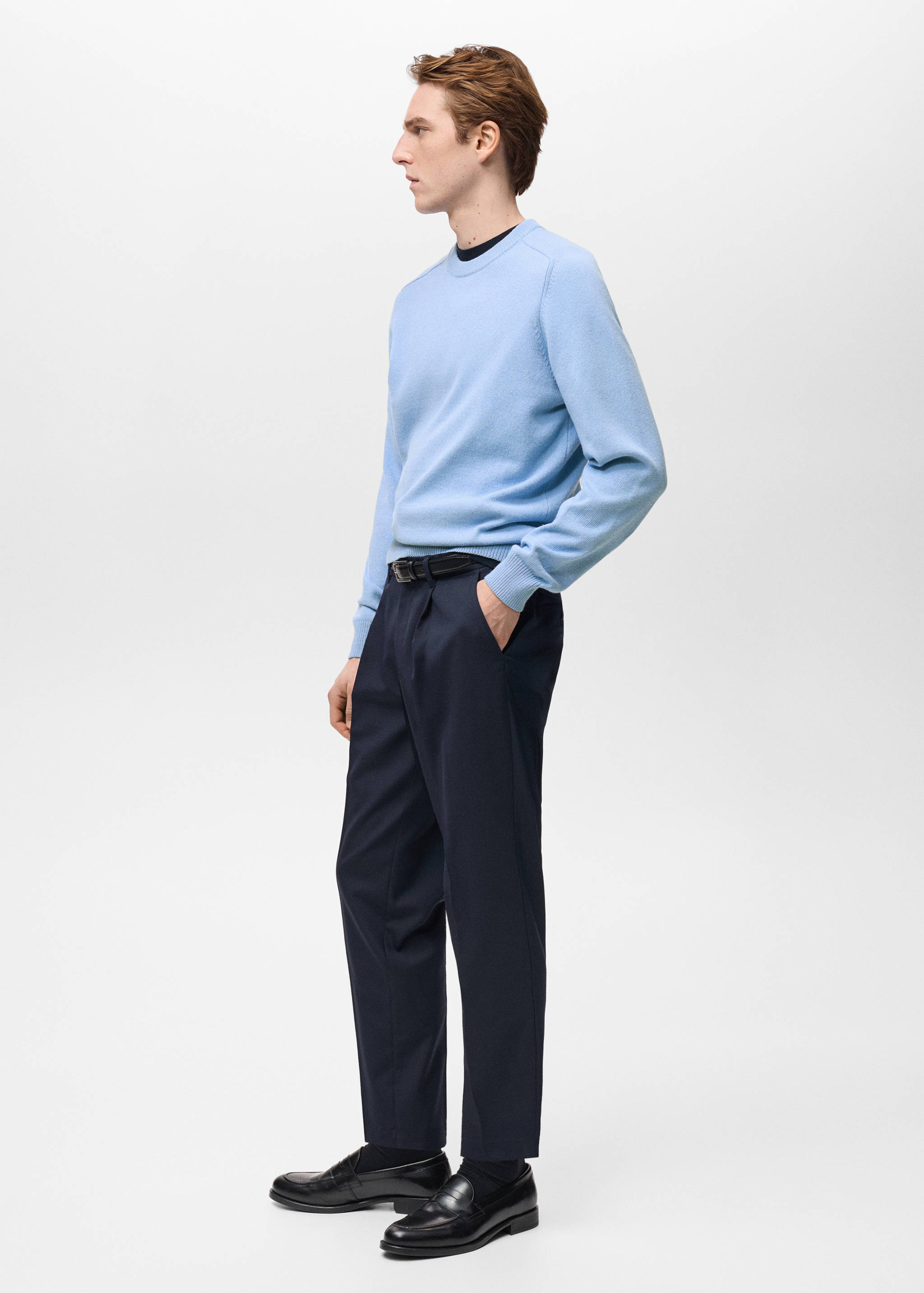 Knitted cotton sweater - Details of the article 2