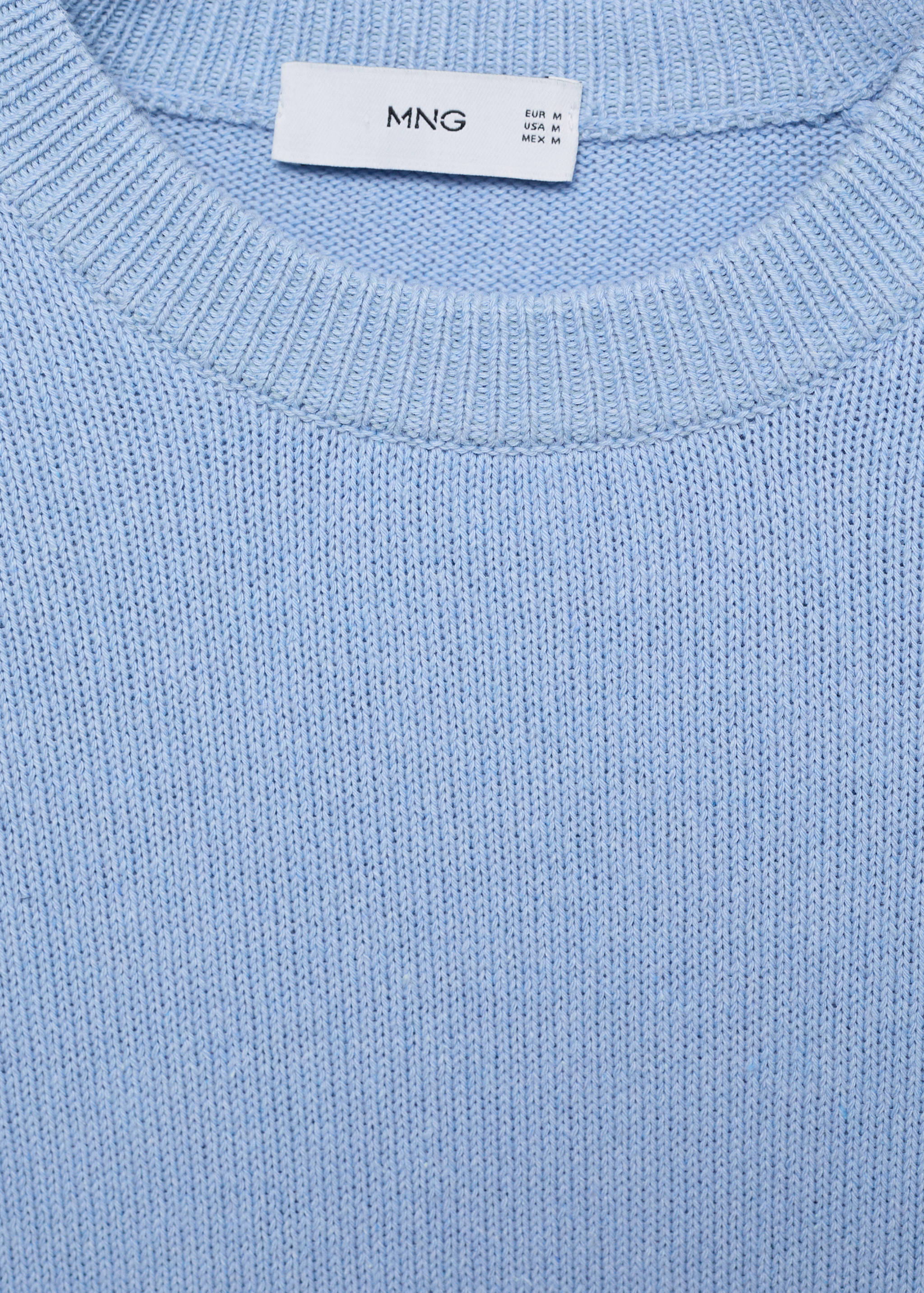 Knitted cotton sweater - Details of the article 8