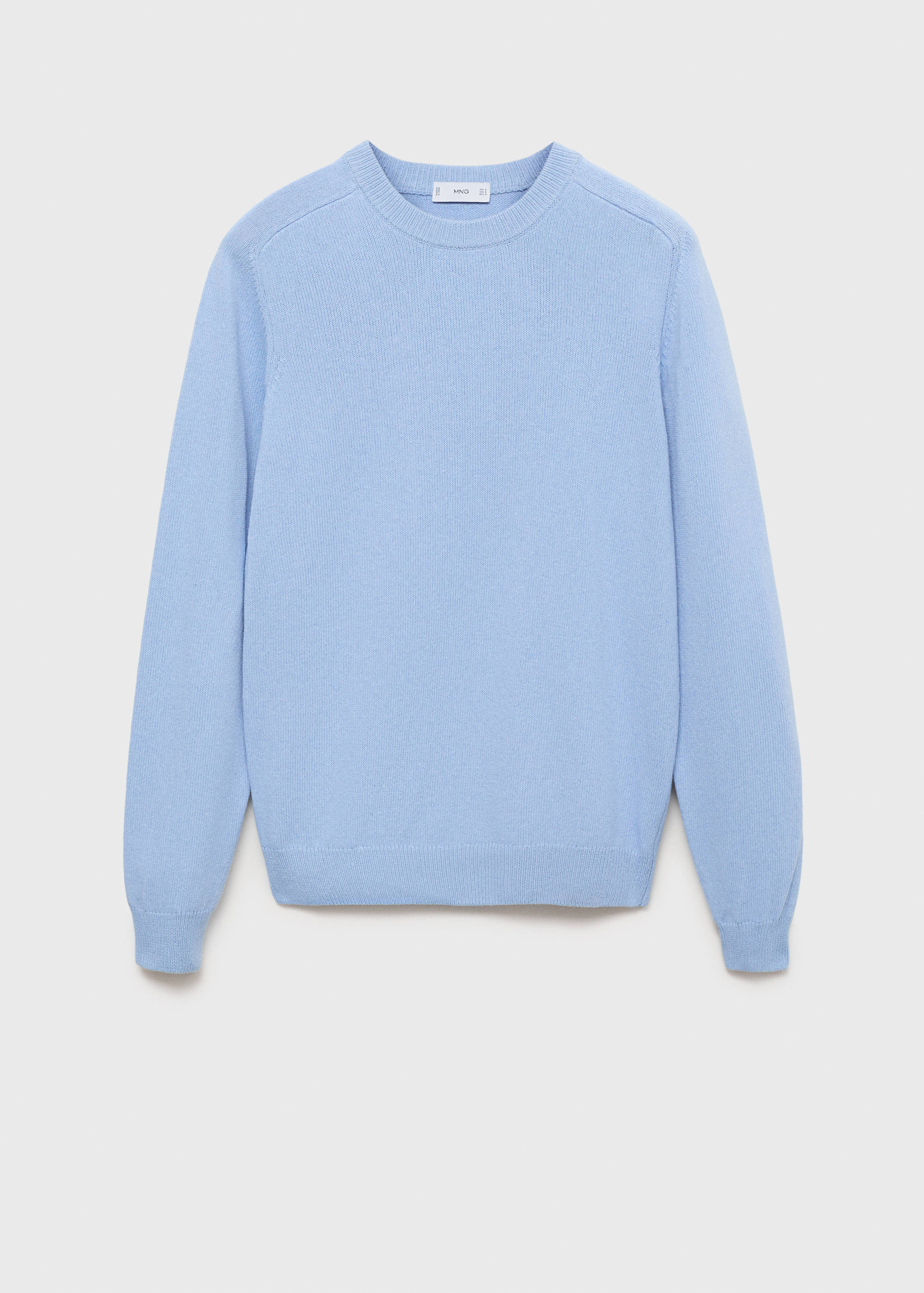 Knitted cotton sweater - Article without model