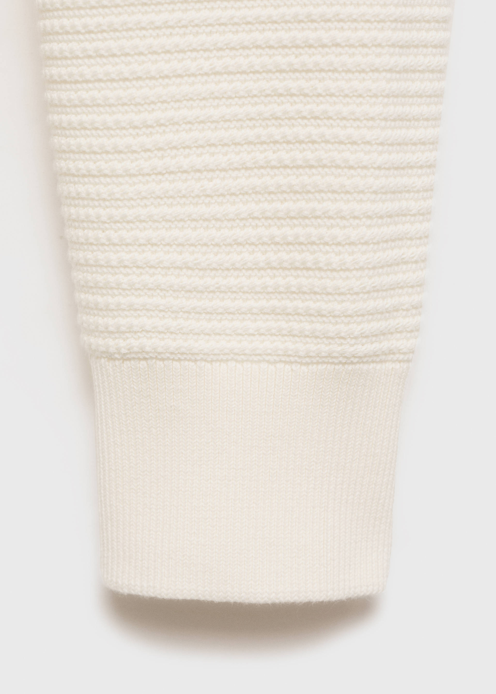 100% cotton braided sweater - Details of the article 0