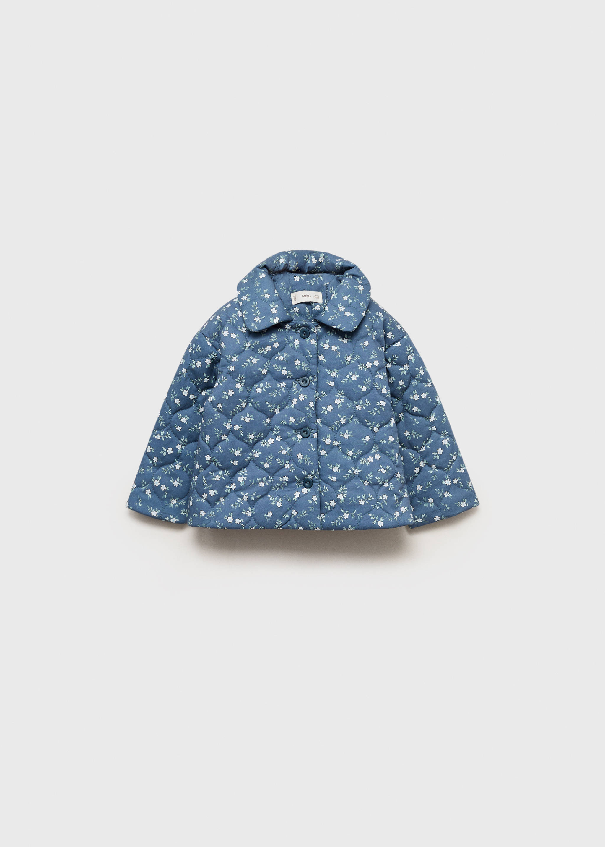 Anorak acolchado estampado floral - Artículo sin modelo