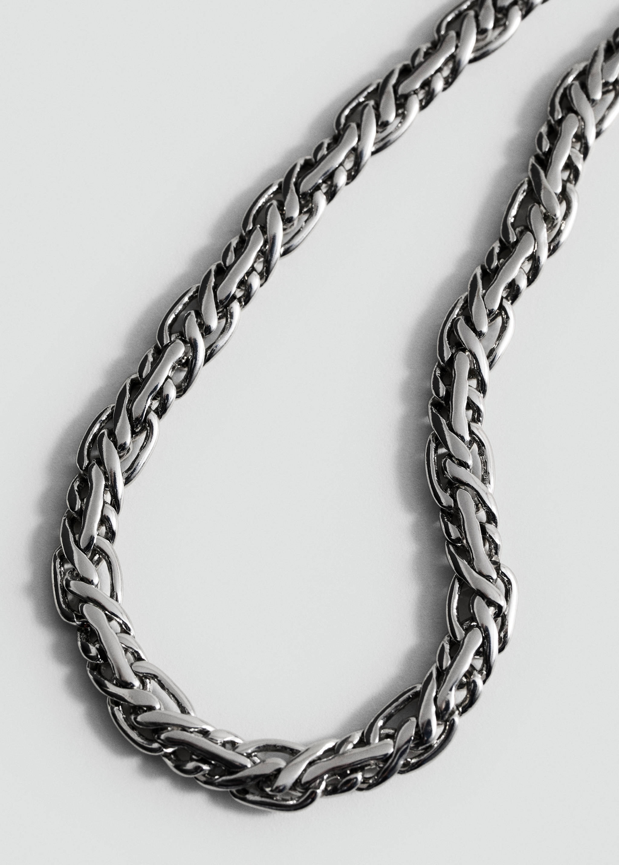 Necklace with mini links - Medium plane