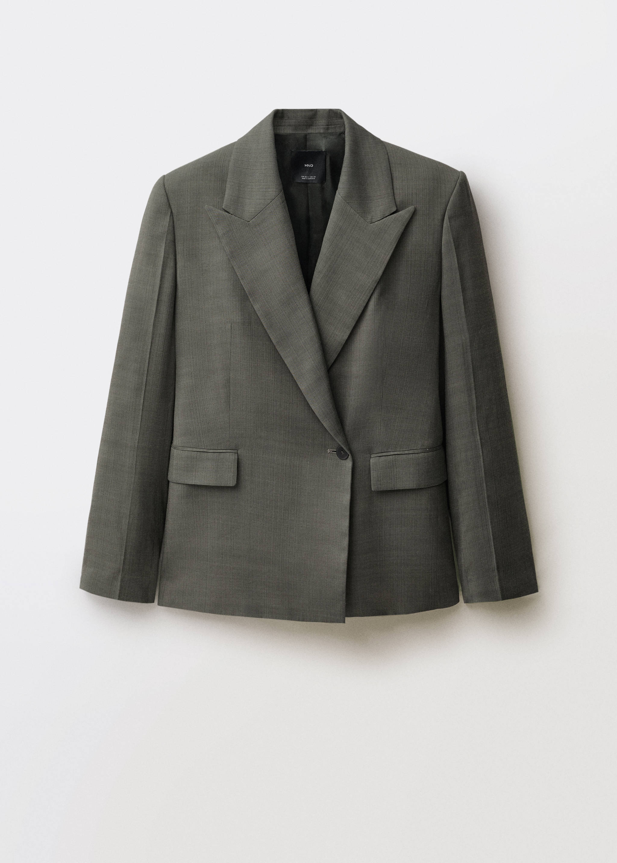 Oversized double-breasted suit jacket - Article without model