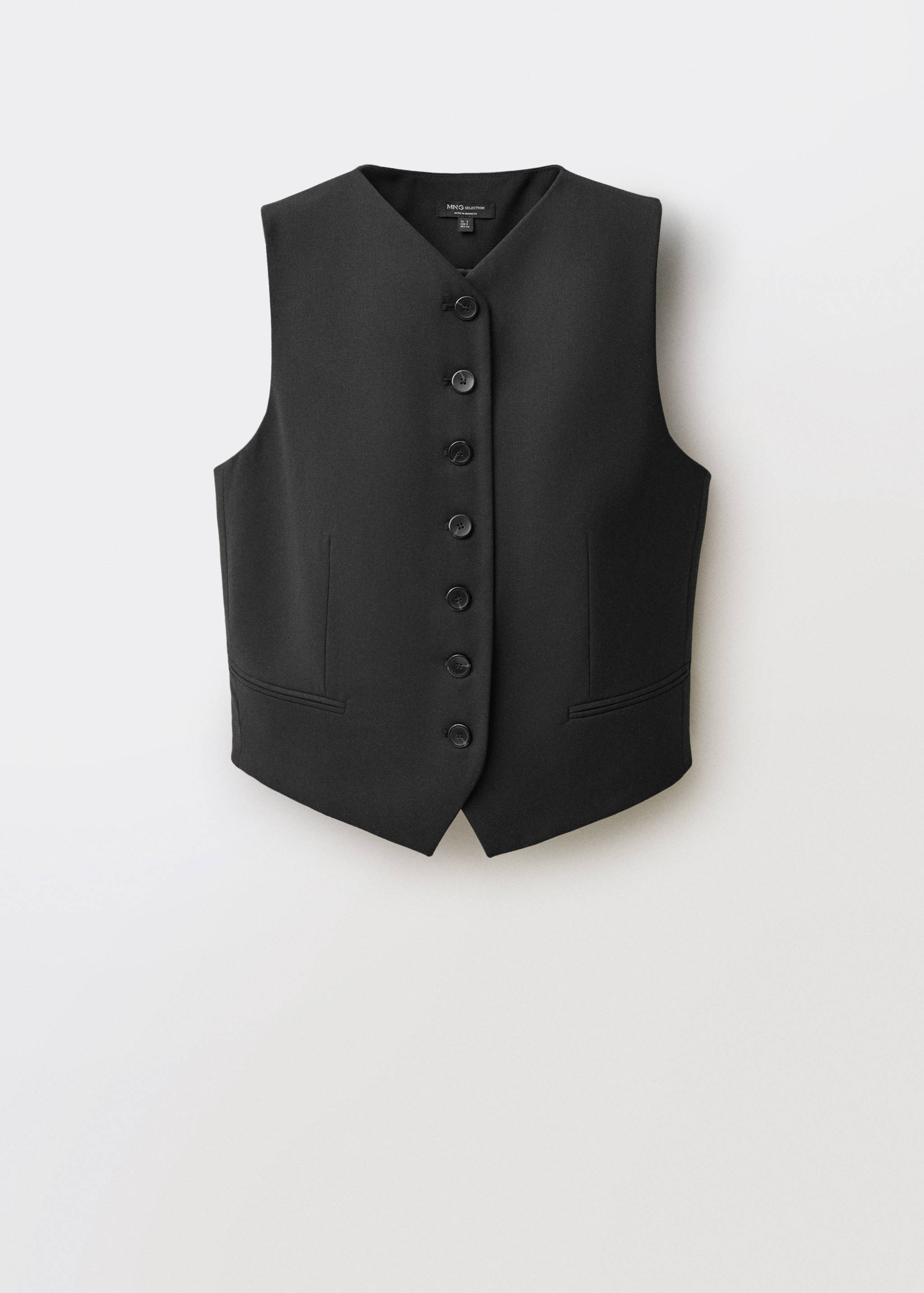 Chaleco traje mezcla lana - Artículo sin modelo