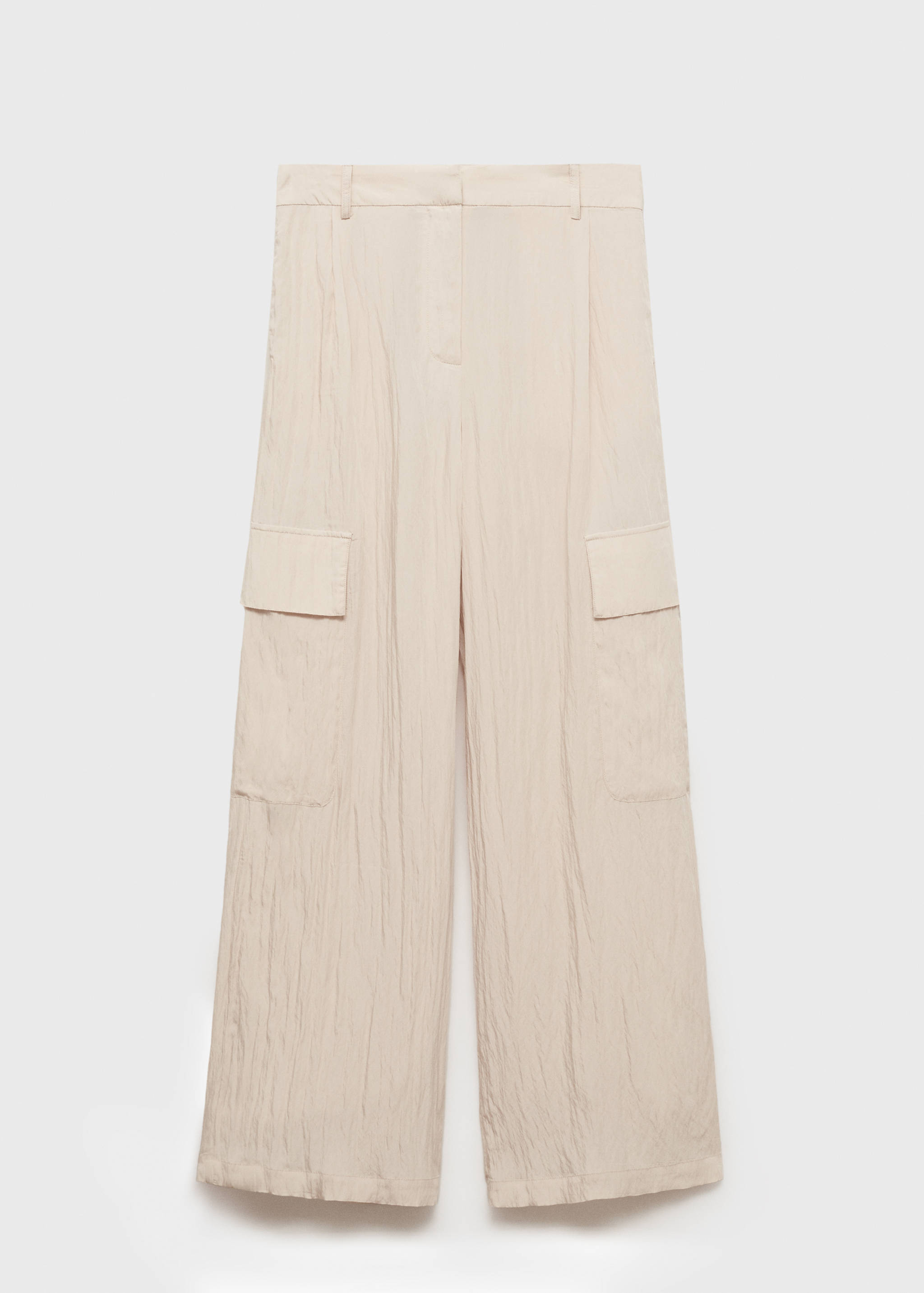 Textured cargo trousers - Article without model