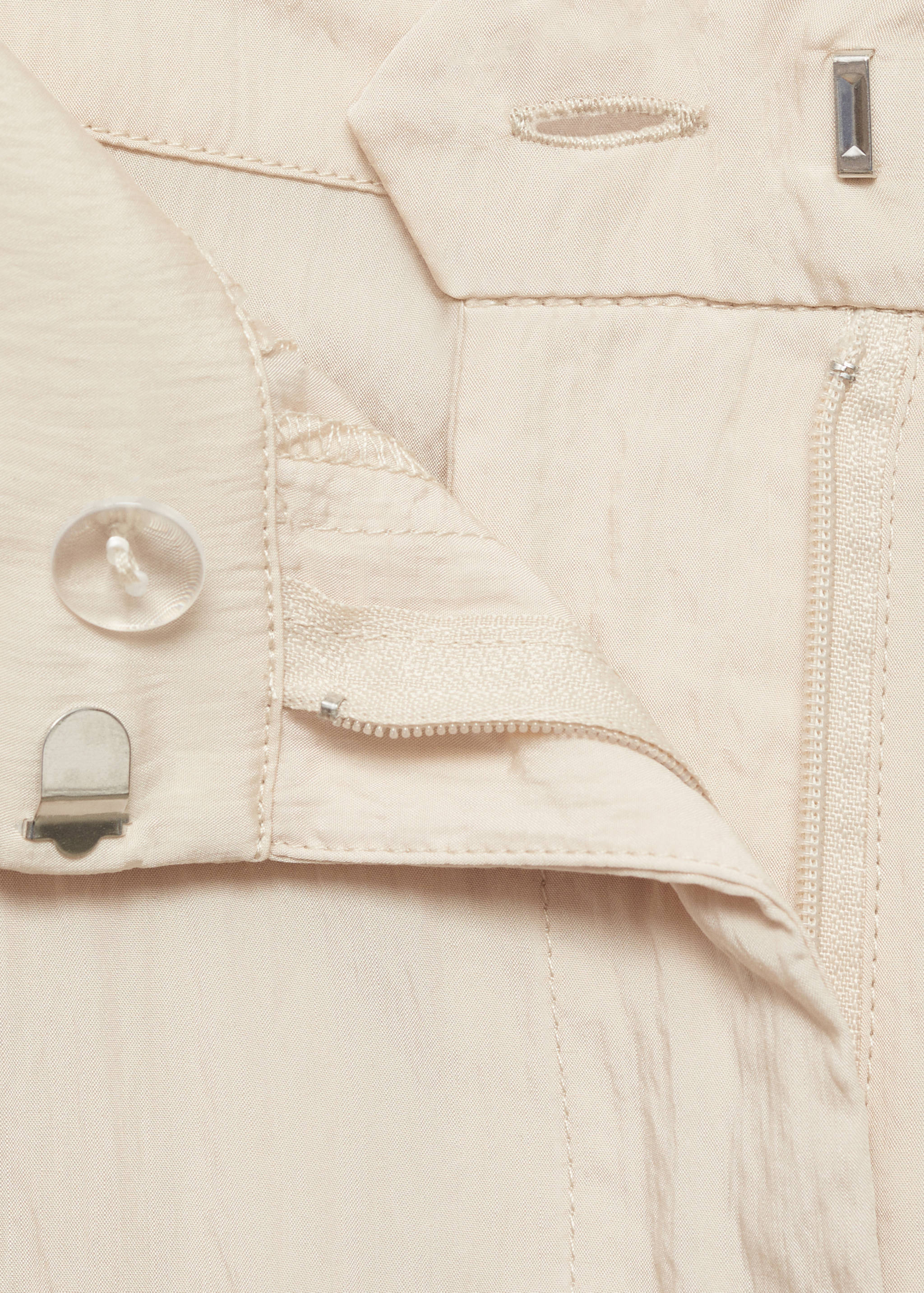 Textured cargo trousers - Details of the article 0