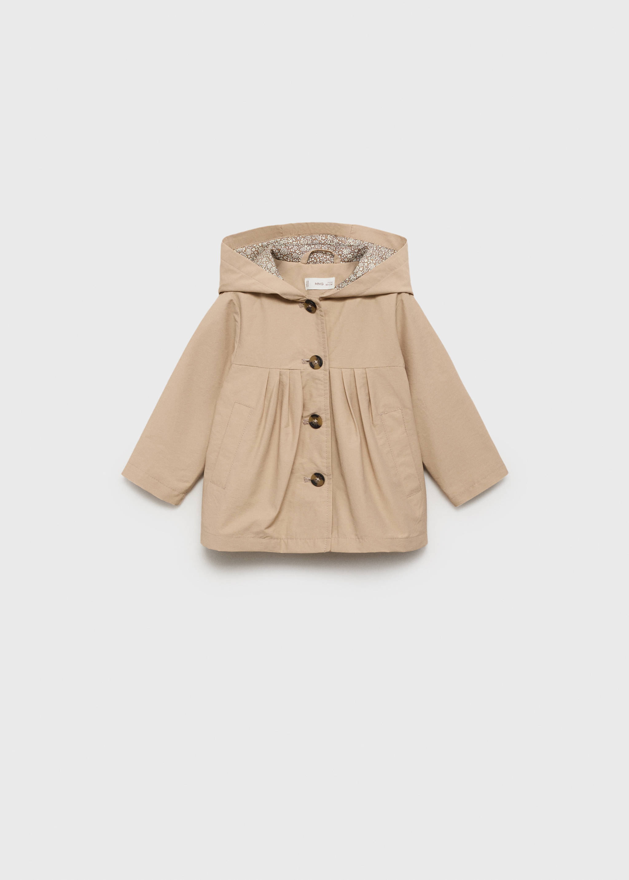 Buttons trench waistcoat - Article without model