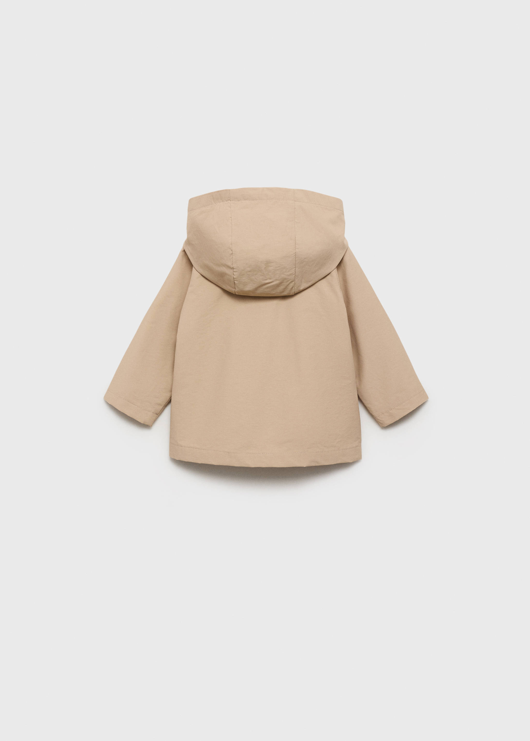 Buttons trench waistcoat - Reverse of the article