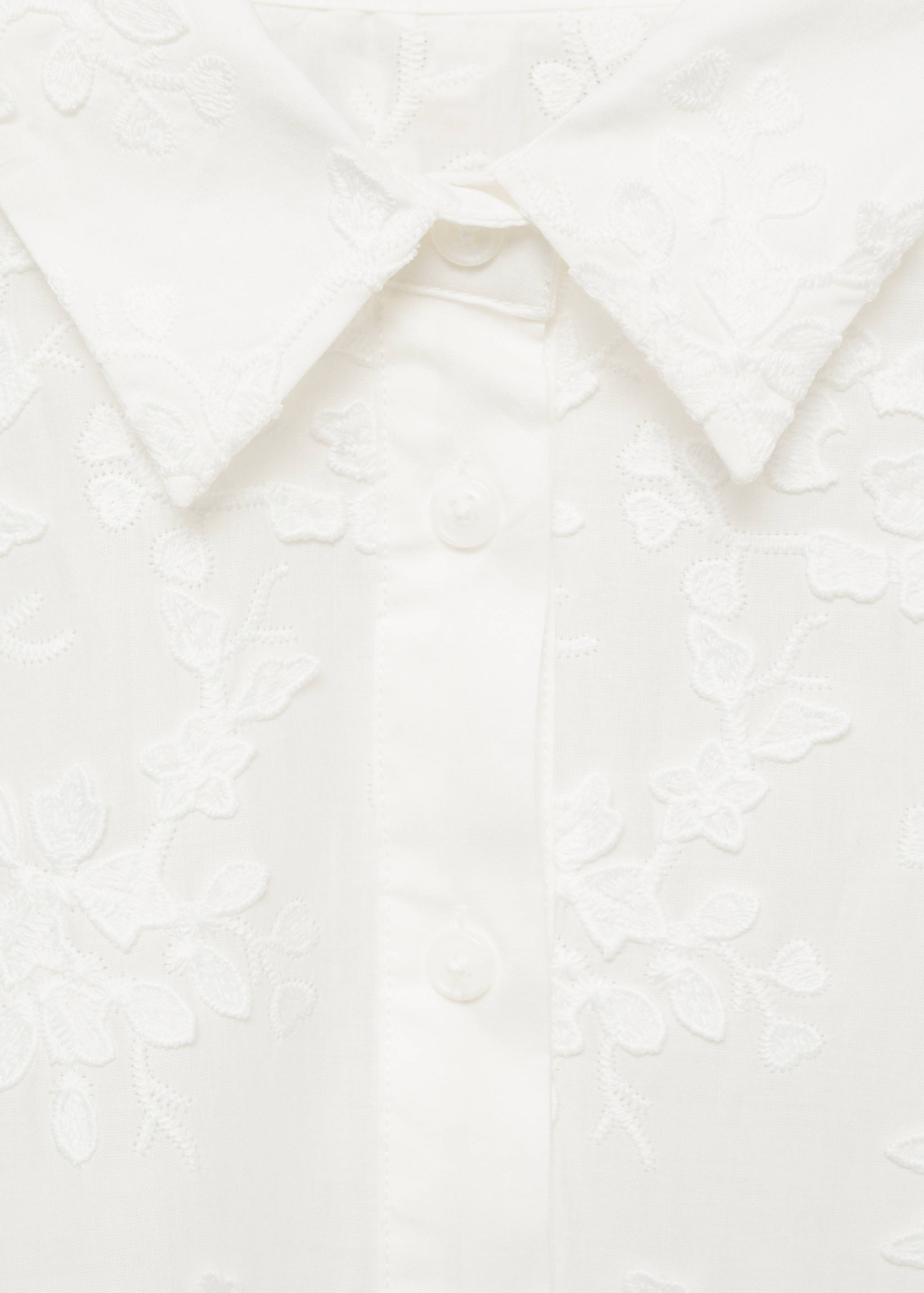 Chemise brodée manches courtes - Détail de l'article 8