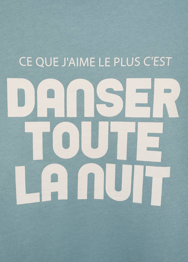 Hoodie cotton sweatshirt — Pastel Green