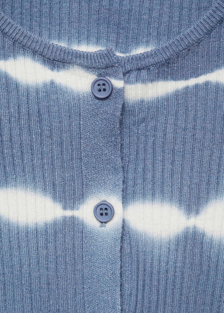 Fine-knit cardigan — Sky Blue