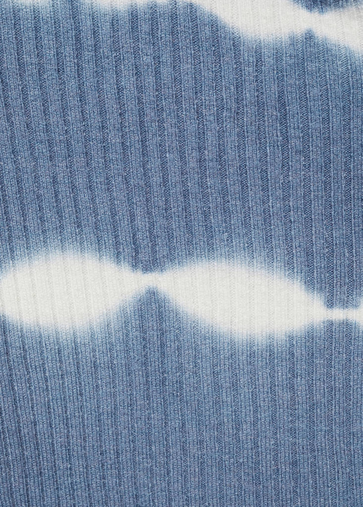 Fine-knit cardigan — Sky Blue