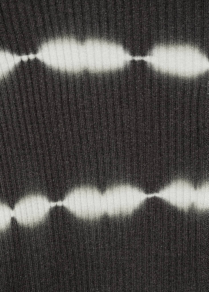 Fine-knit cardigan — Charcoal
