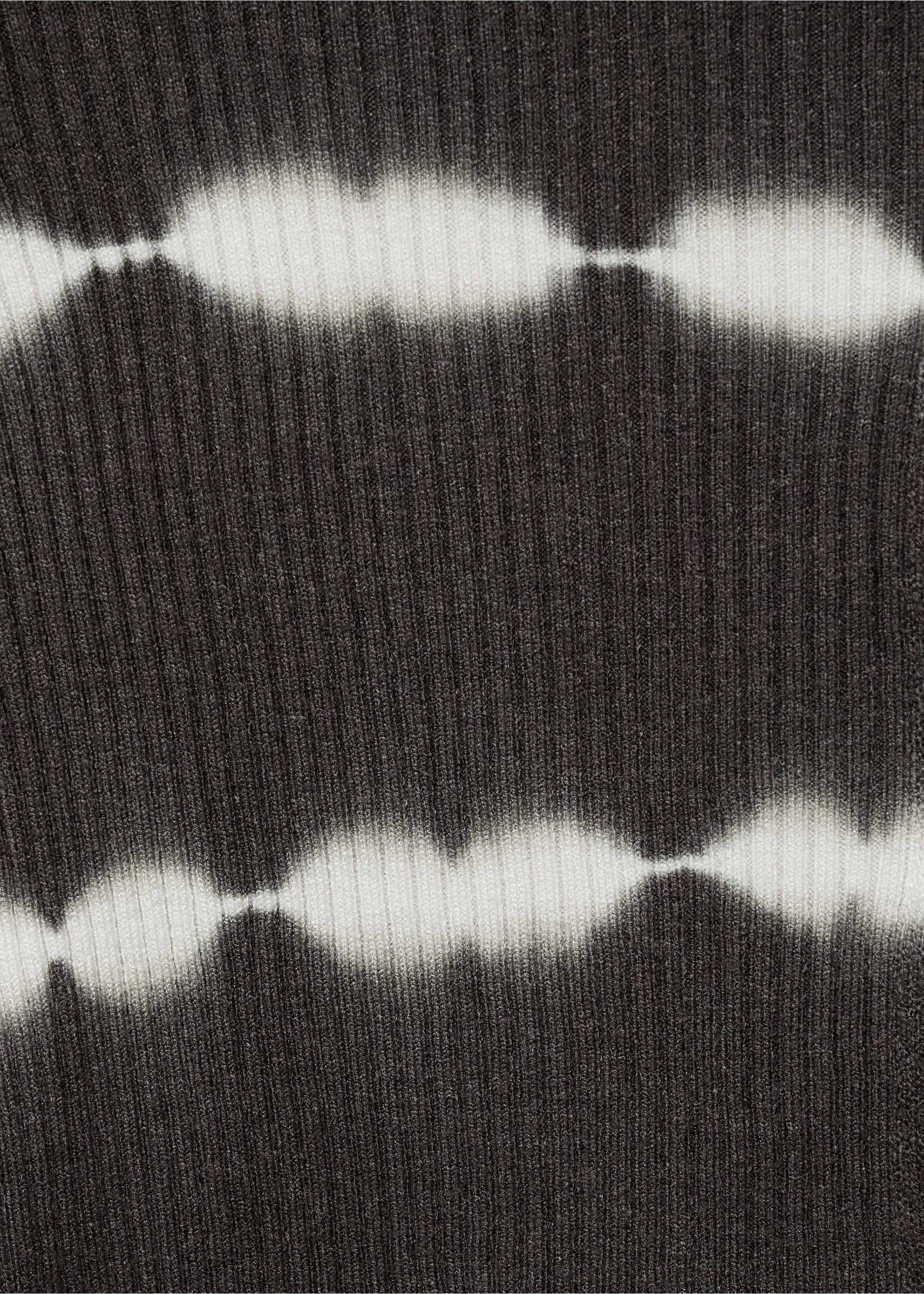 Fine-knit cardigan - Details of the article 0, Charcoal. Ref: 87054786-00.