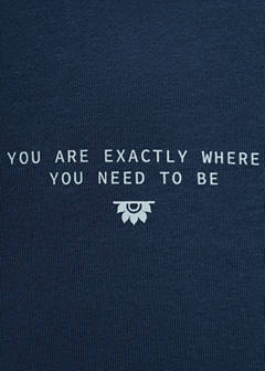 Hoodie cotton sweatshirt — Dark Navy 5