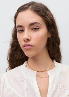 English embroidery blouse — Off White 4