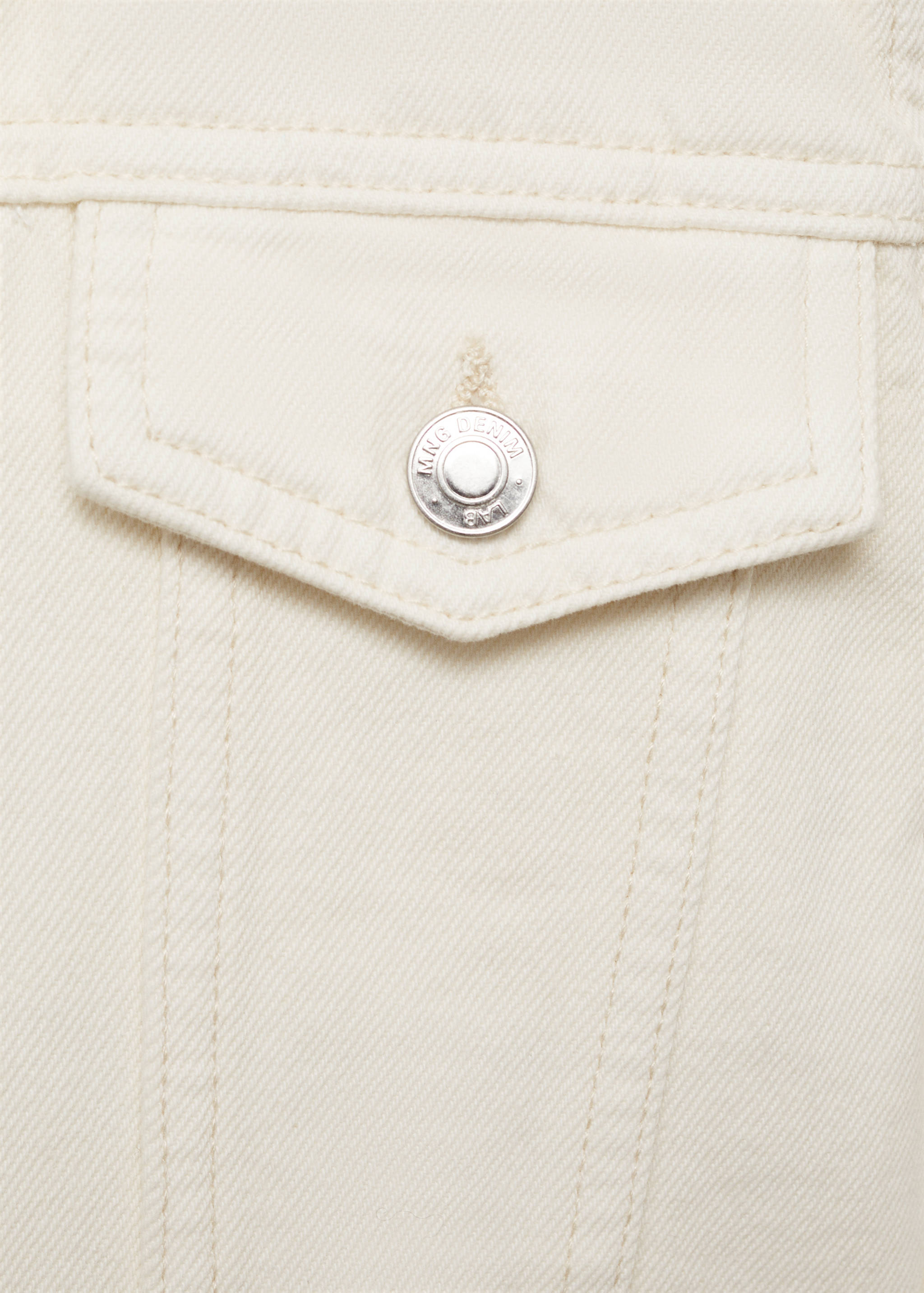 Long denim jumpsuit - Details of the article 0