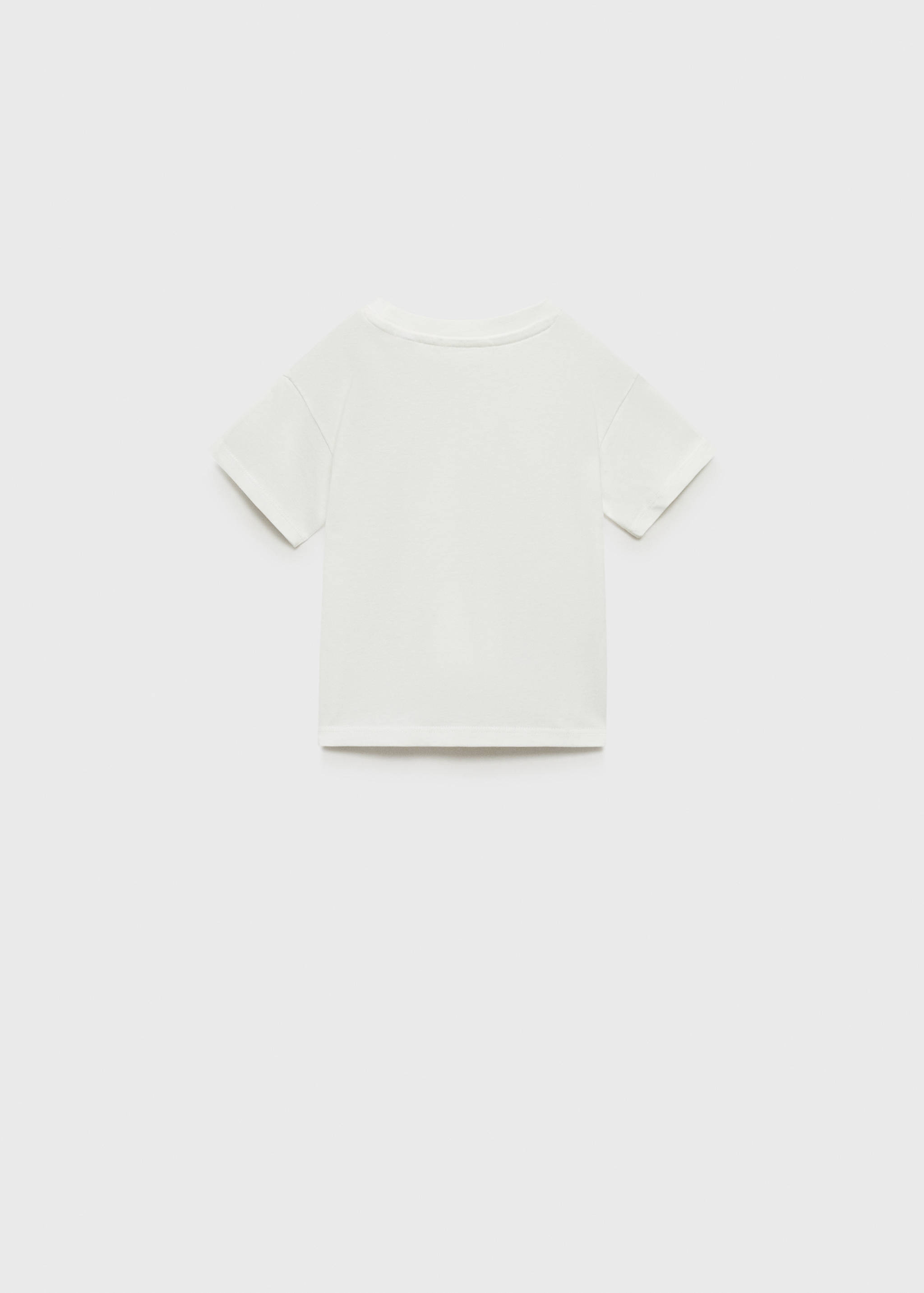 Patch pocket T-shirt - Reverse of the article