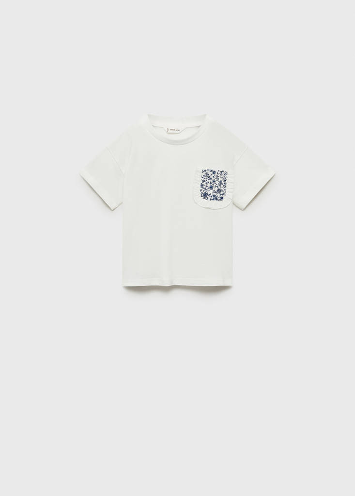 Patch pocket T-shirt — Off White
