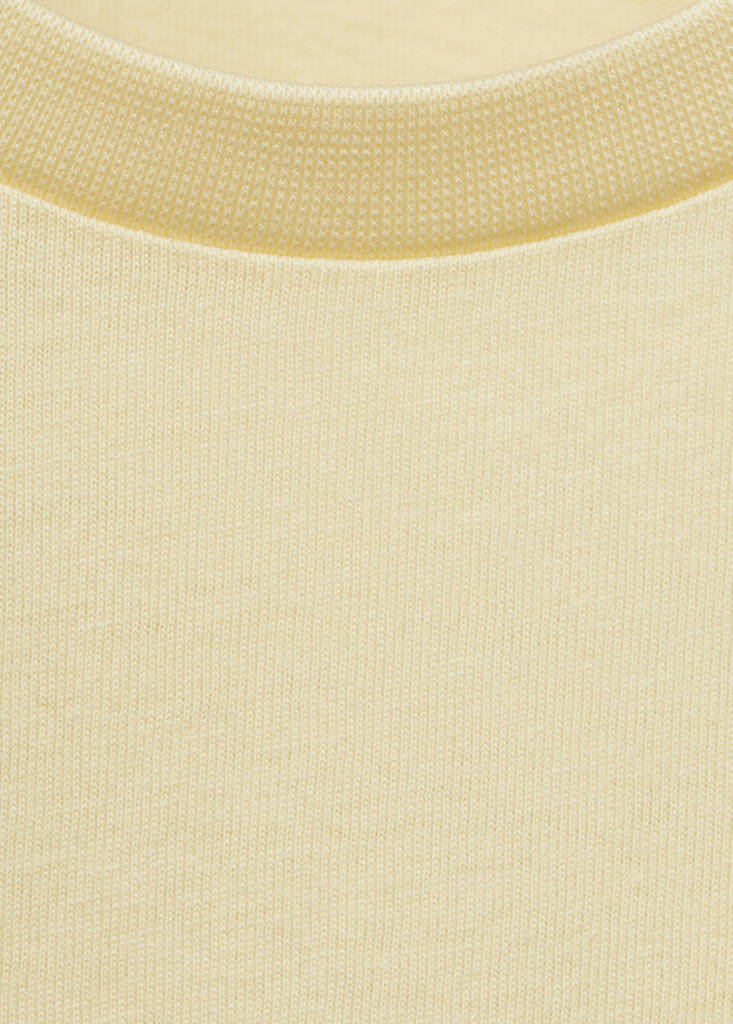 Patch pocket T-shirt — Yellow