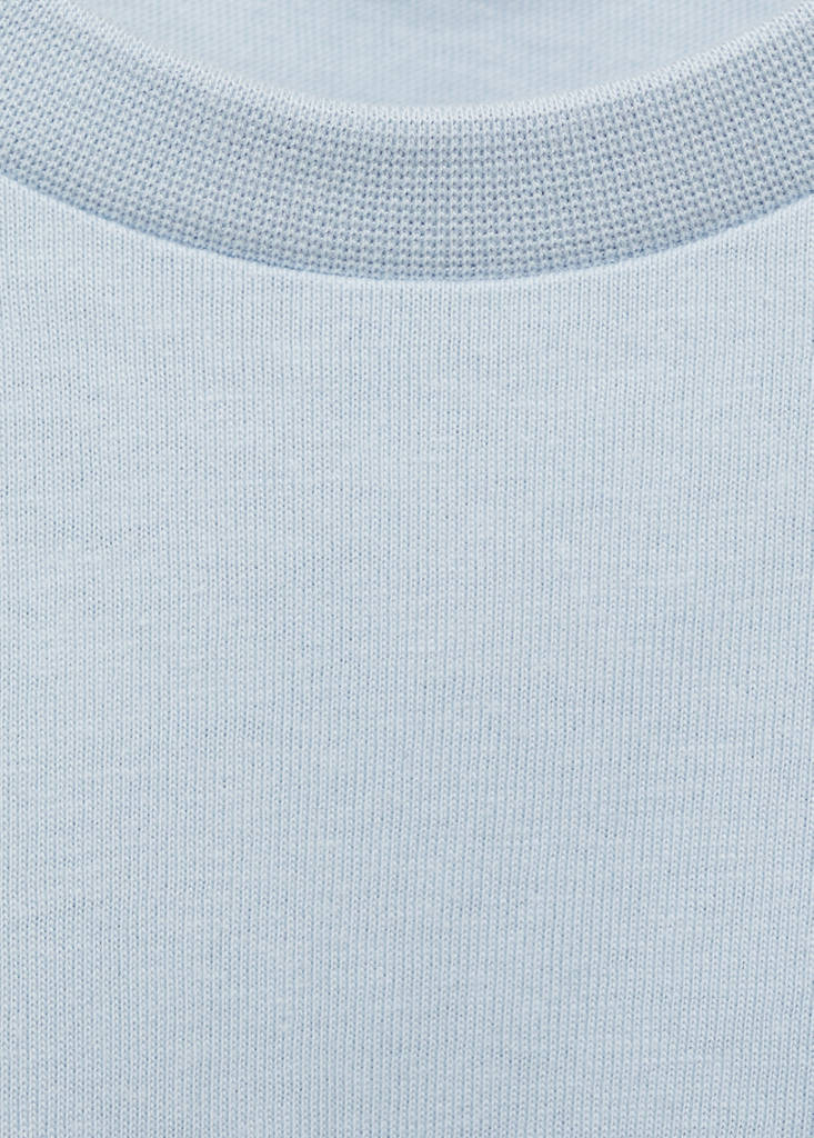 Patch pocket T-shirt — Sky Blue