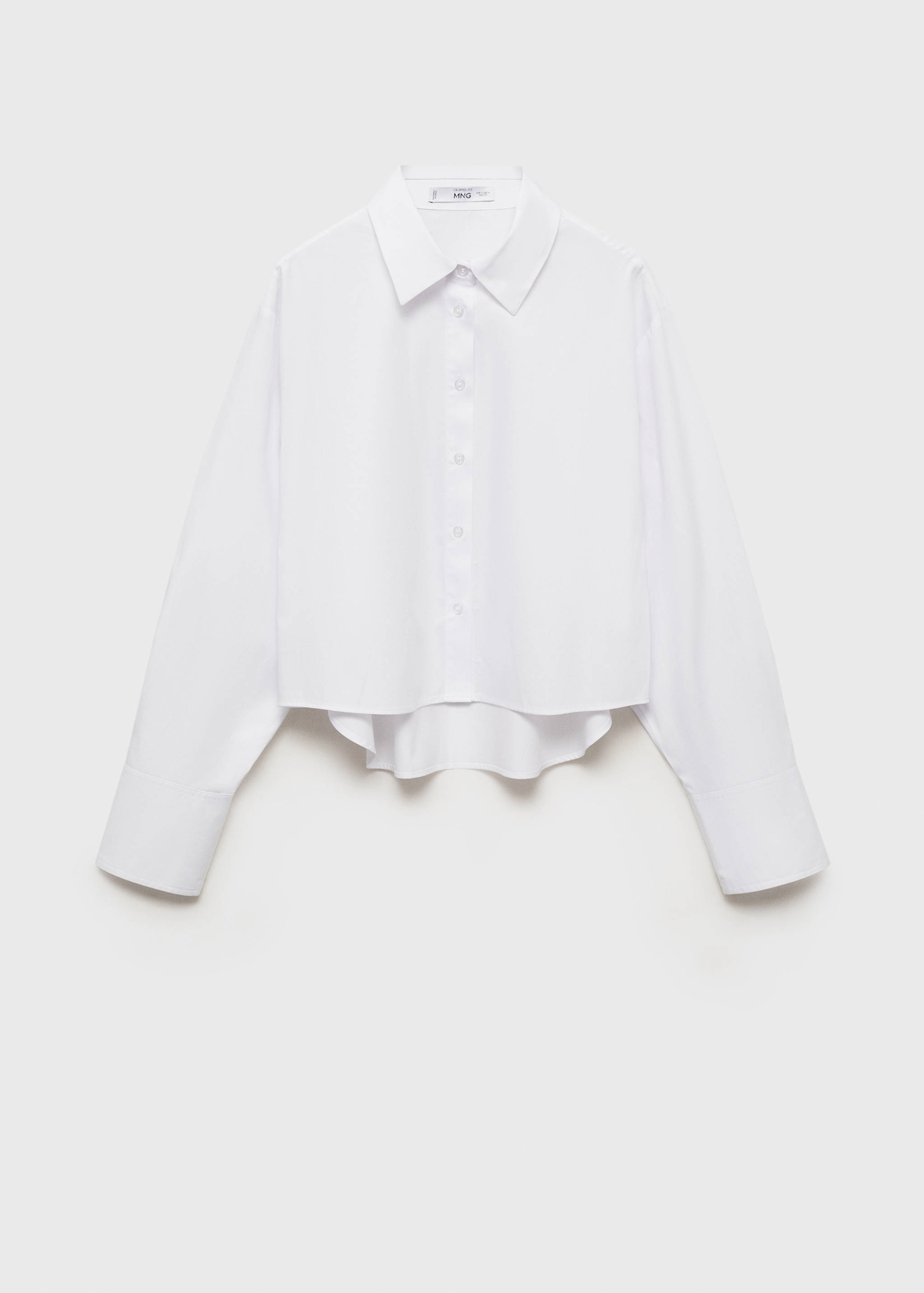 Regular cropped shirt - Article without model