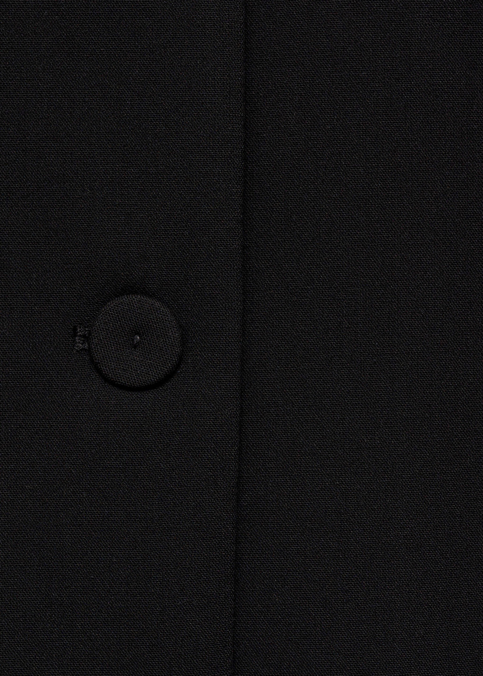 Colete de fato com botões - Pormenor do artigo 0