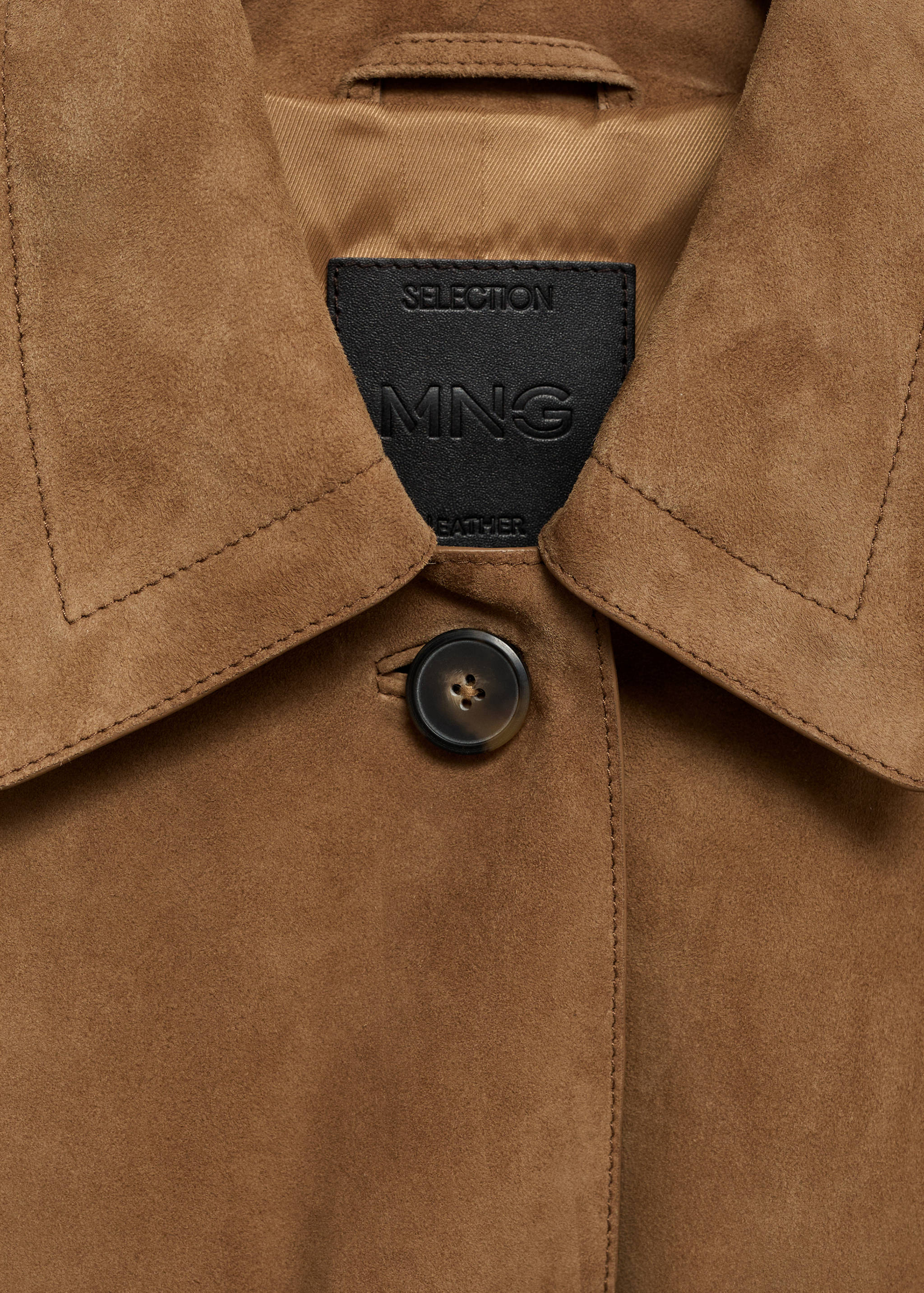 Suede leather jacket - Details of the article 8