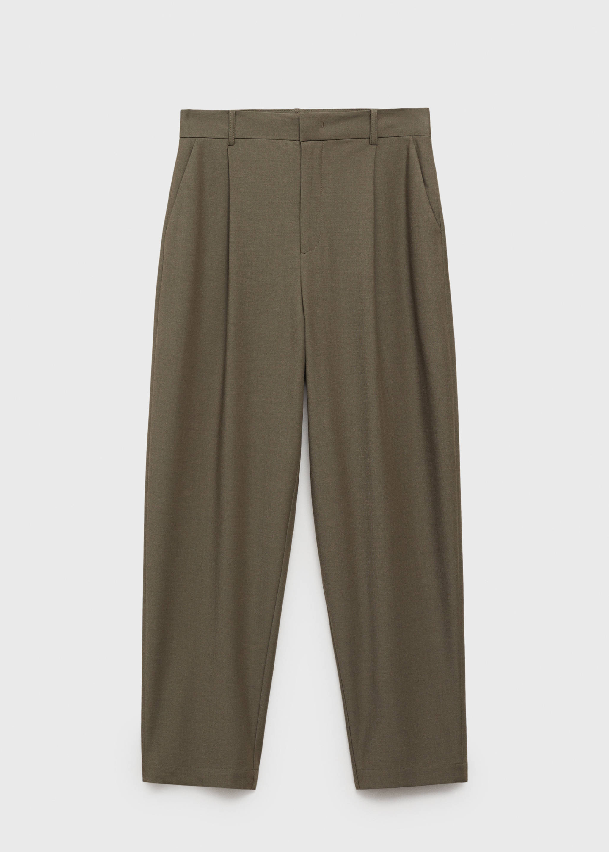 Straight mid-rise pants - Article without model