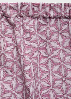 Printed pocket trousers — Pink 8