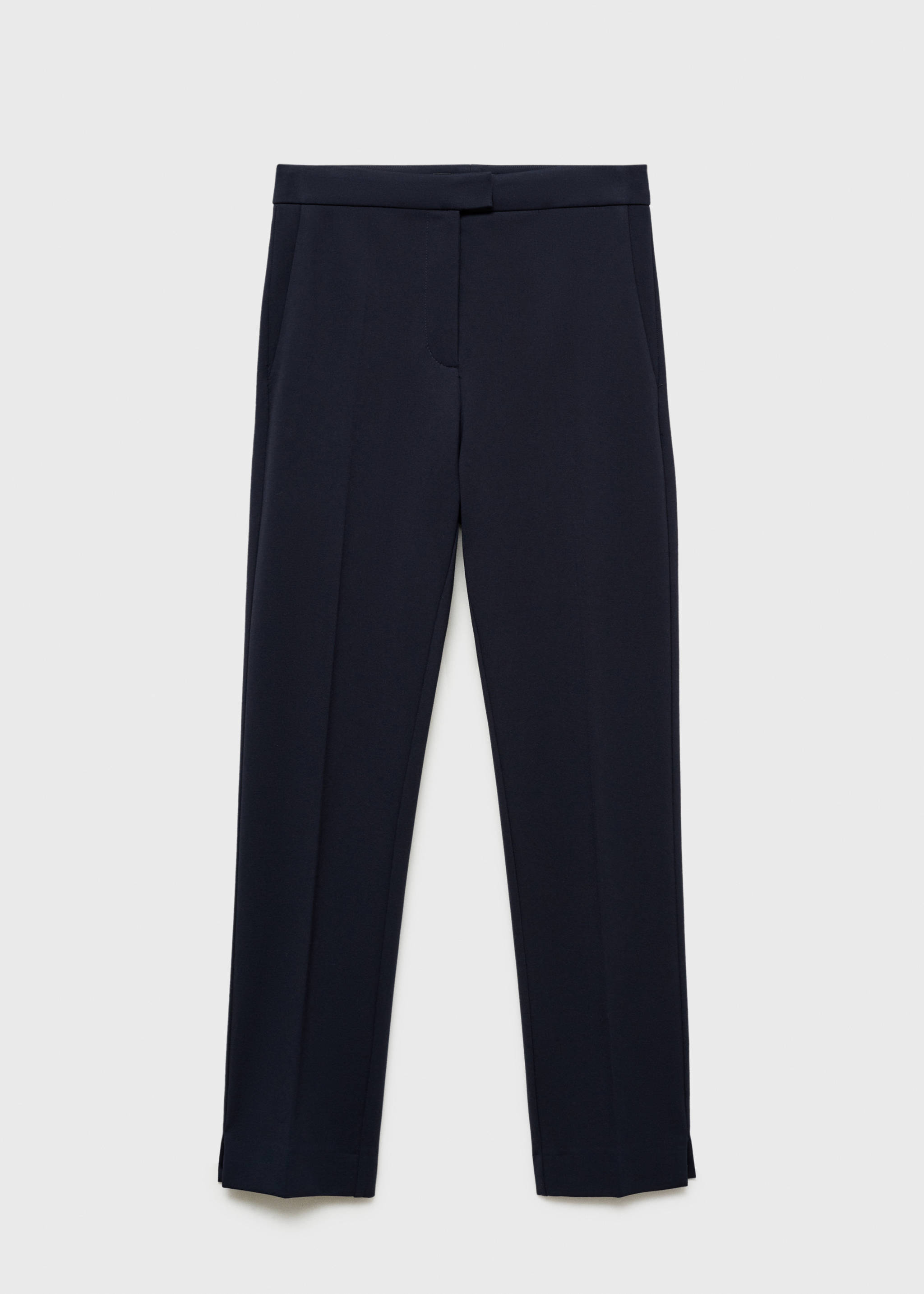 Straight mid-rise pants - Article without model