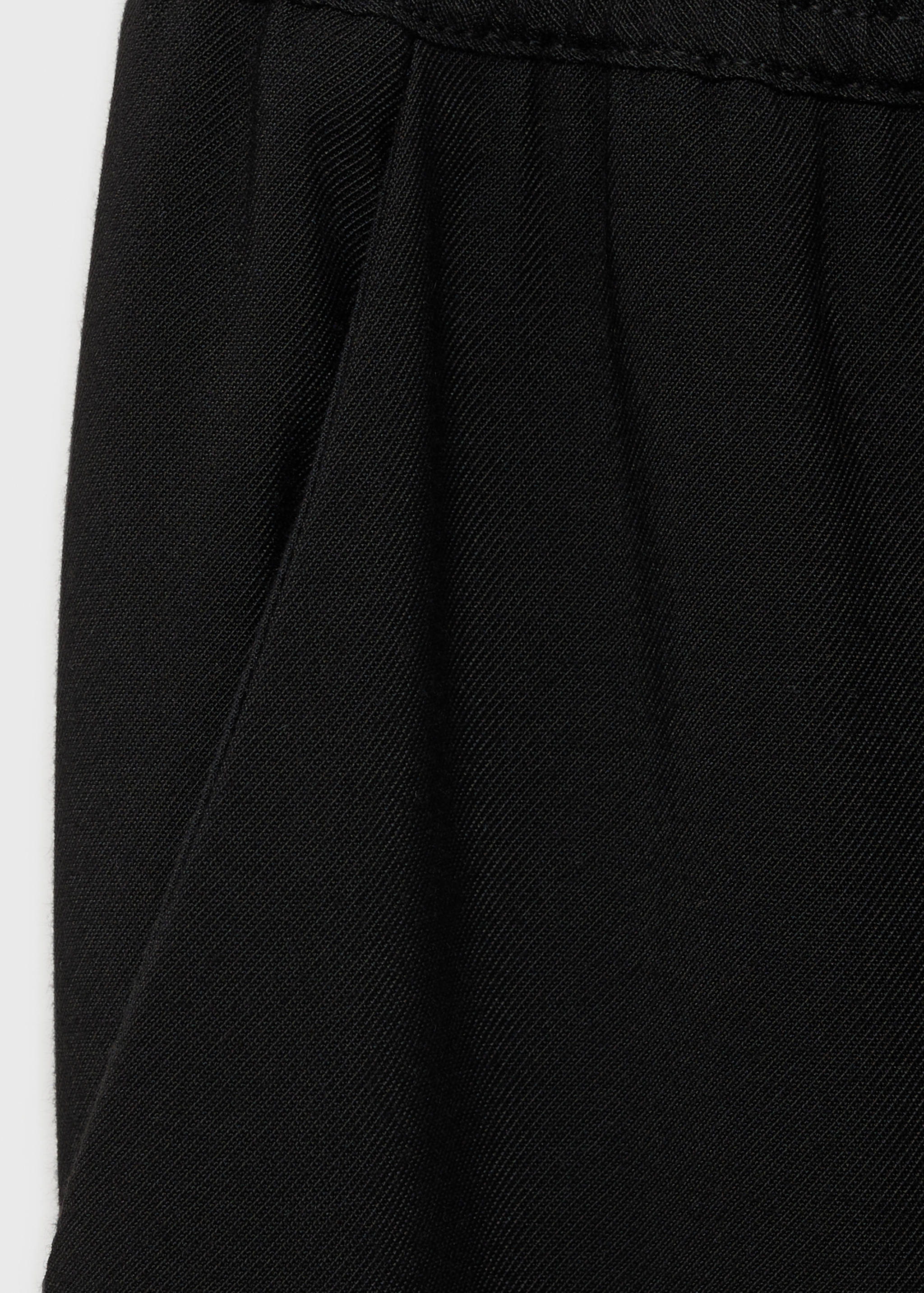 Elastic waist flowy trousers - Details of the article 8