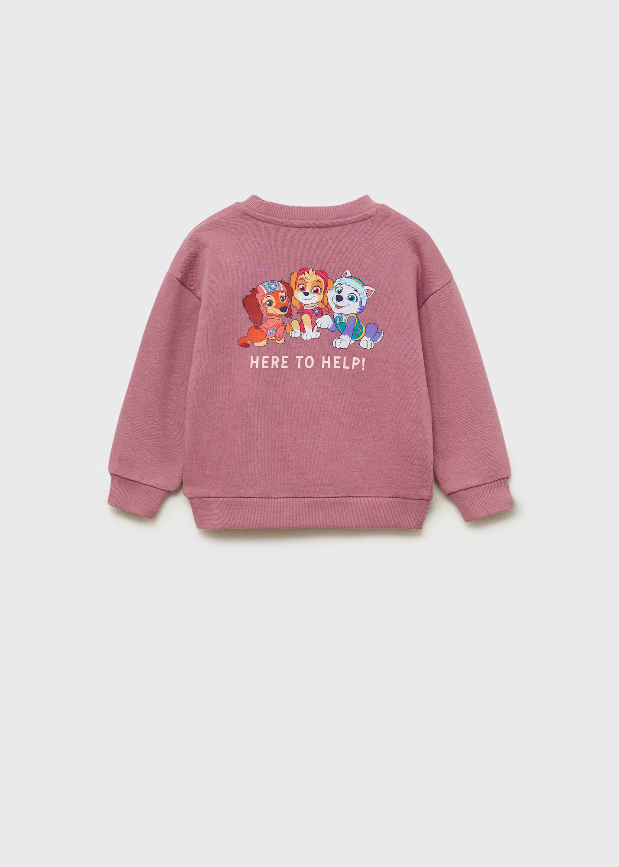 Paw Patrol Sweatshirt - Reverse of the article