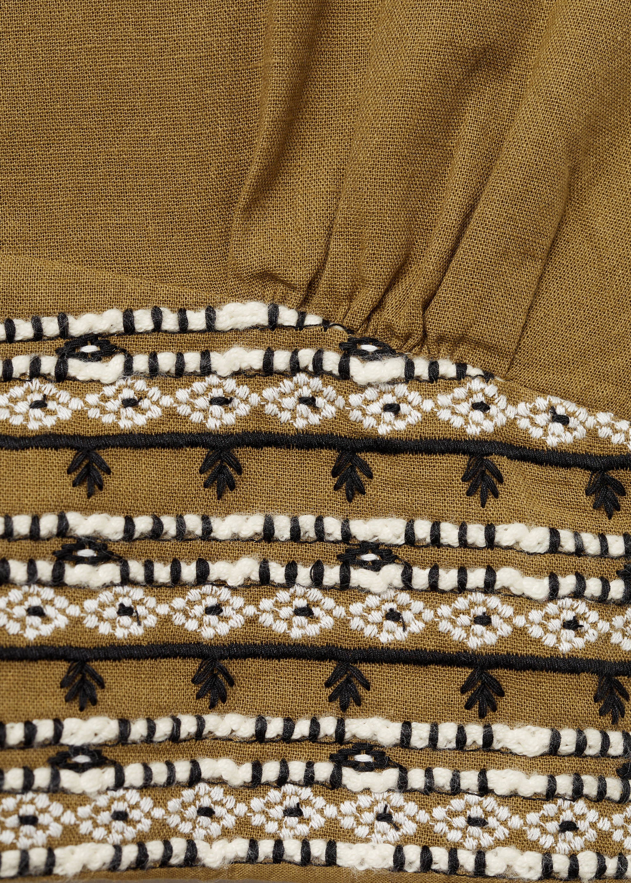 Cotton linen-blend top - Details of the article 8