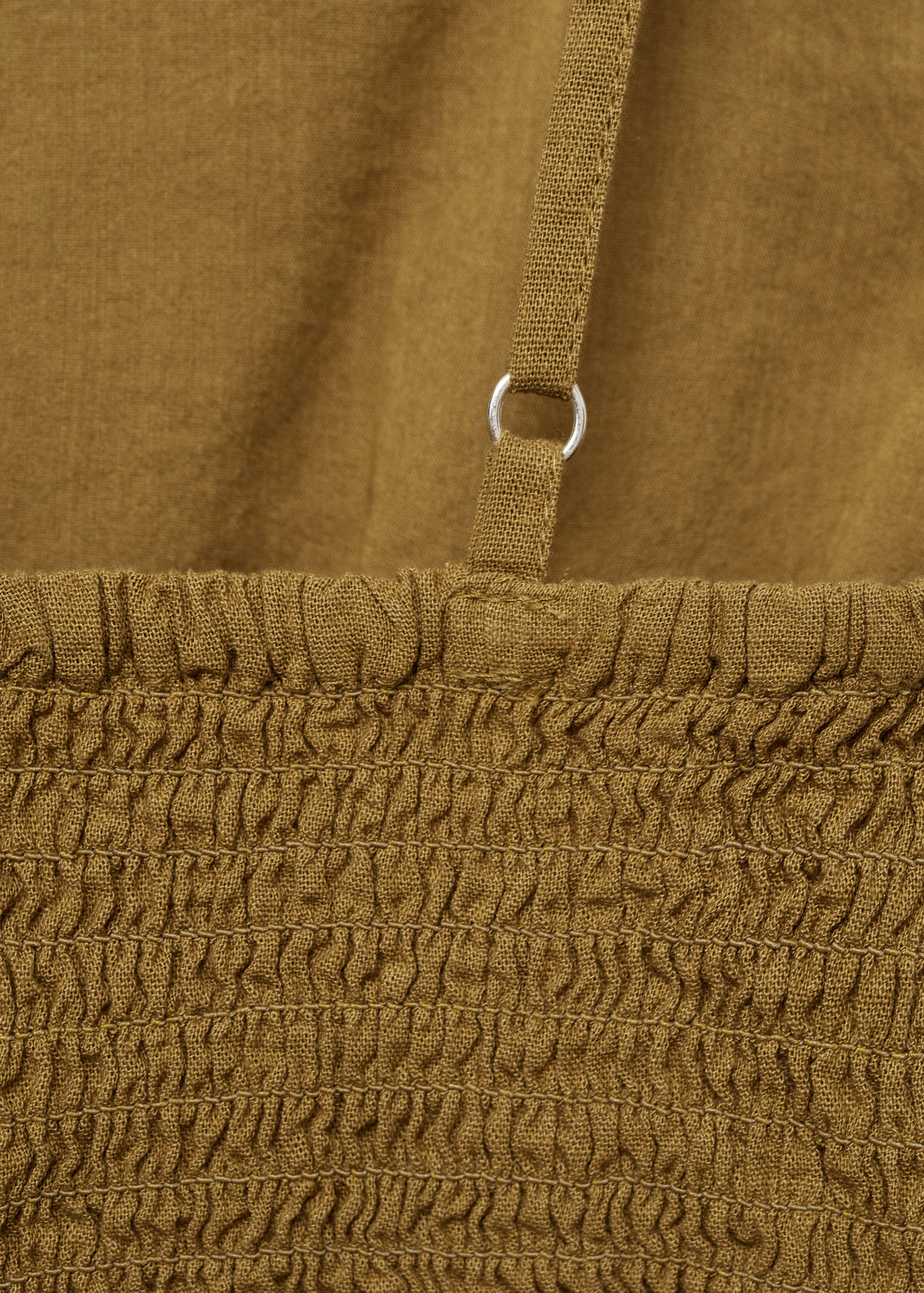 Cotton linen-blend top - Details of the article 0