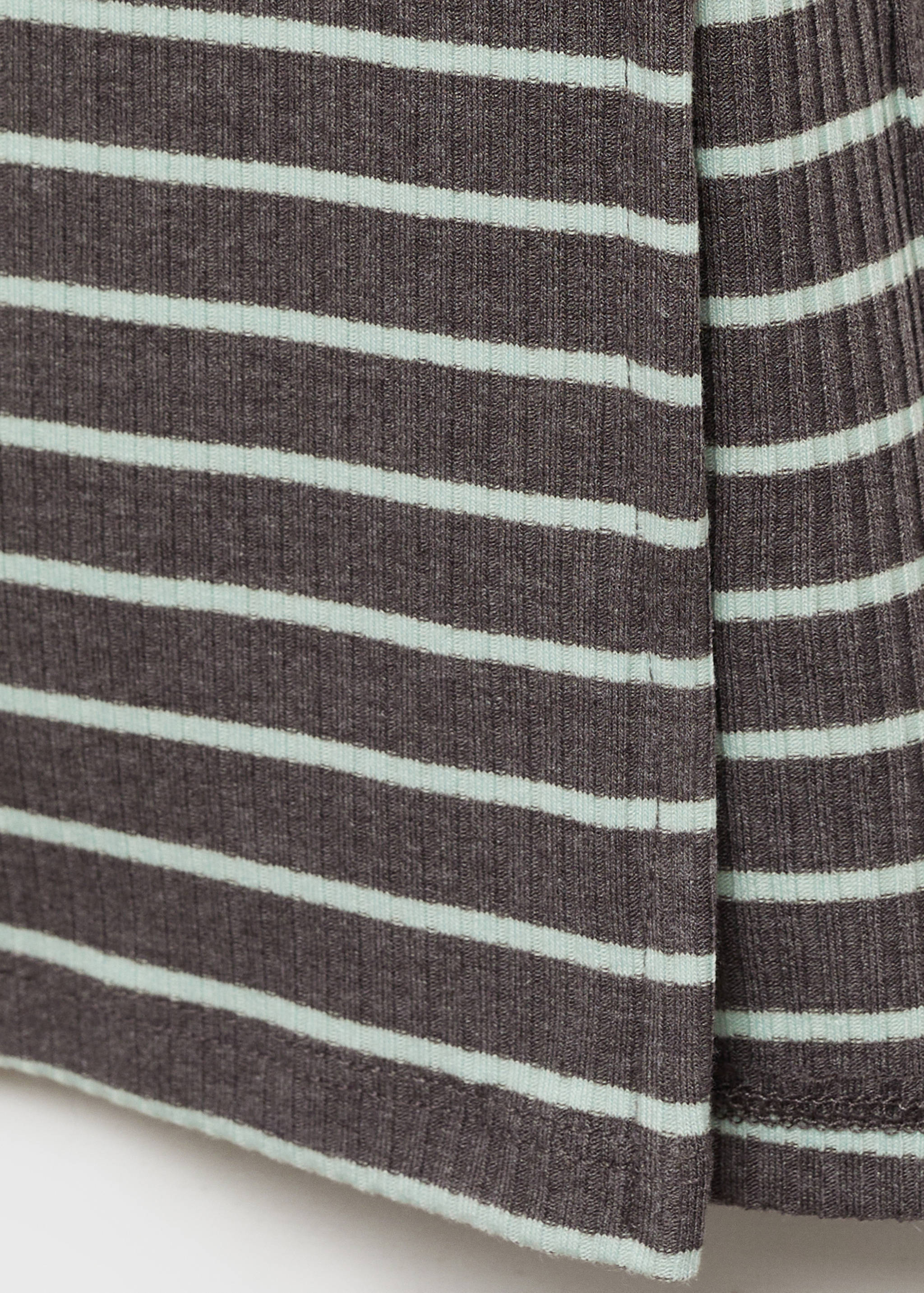 Vestido comprido assimétrico - Pormenor do artigo 0