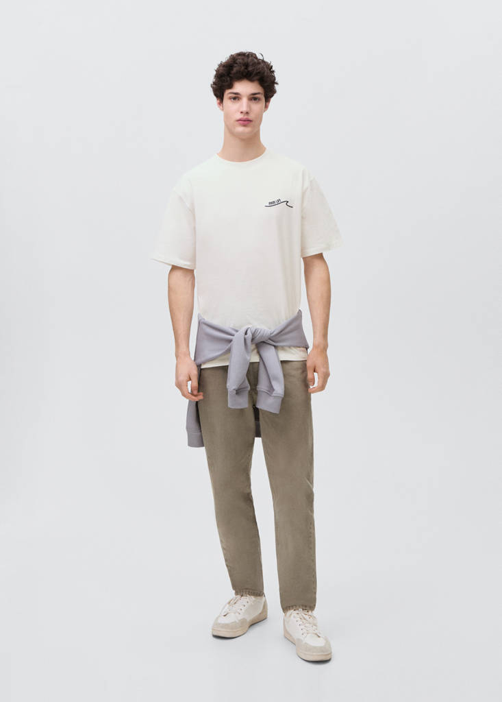 Short-sleeved printed t-shirt — Off White