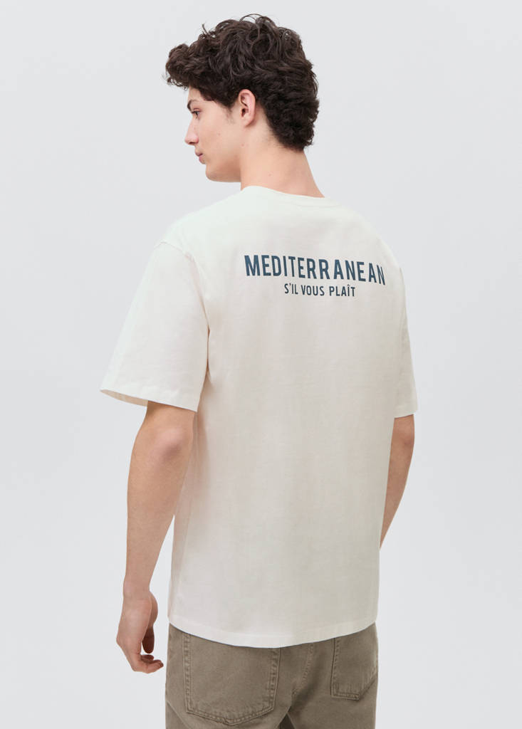 Short-sleeved printed t-shirt — Off White