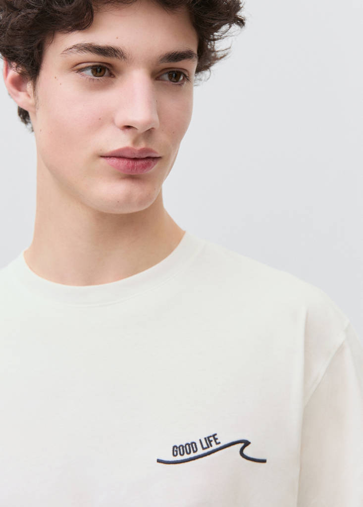 Short-sleeved printed t-shirt — Off White