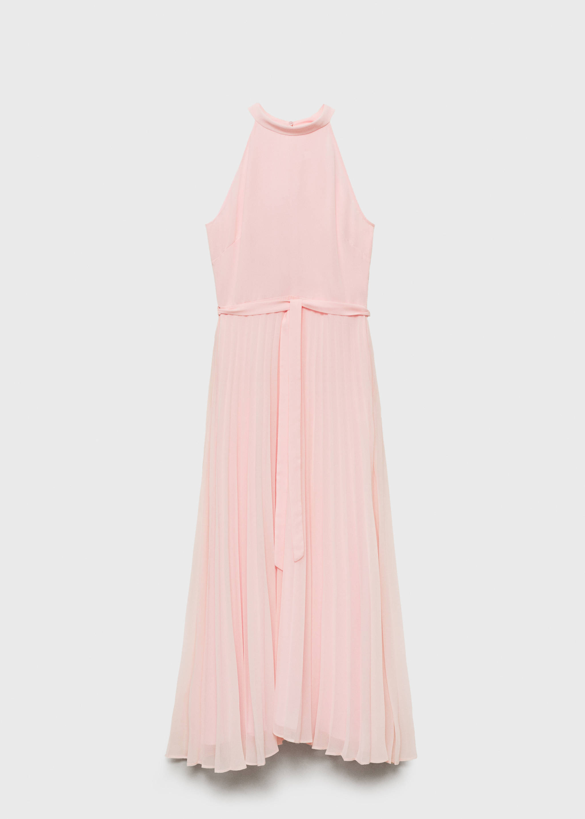 Pleated halter neck dress - Article without model