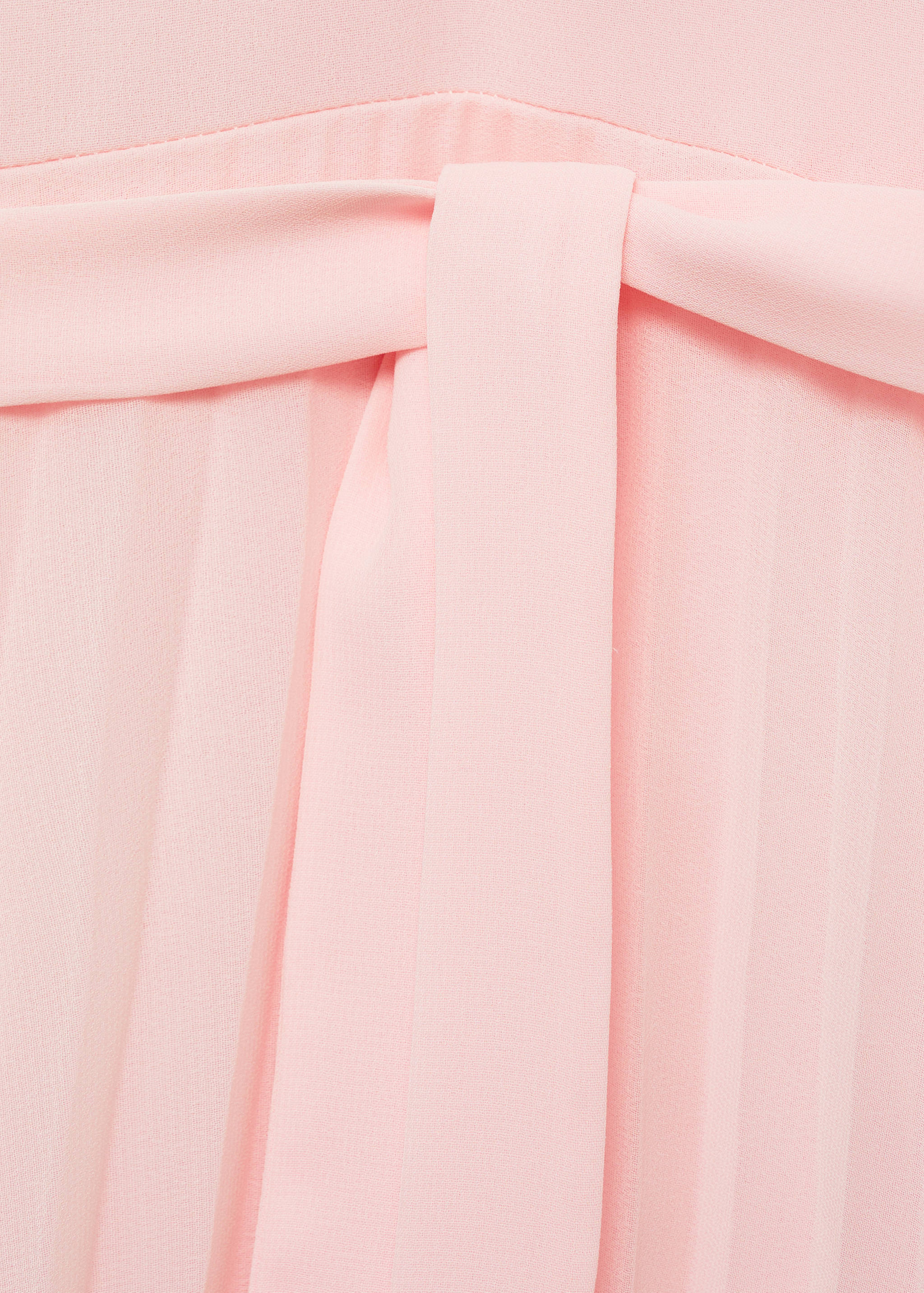 Pleated halter neck dress - Details of the article 8