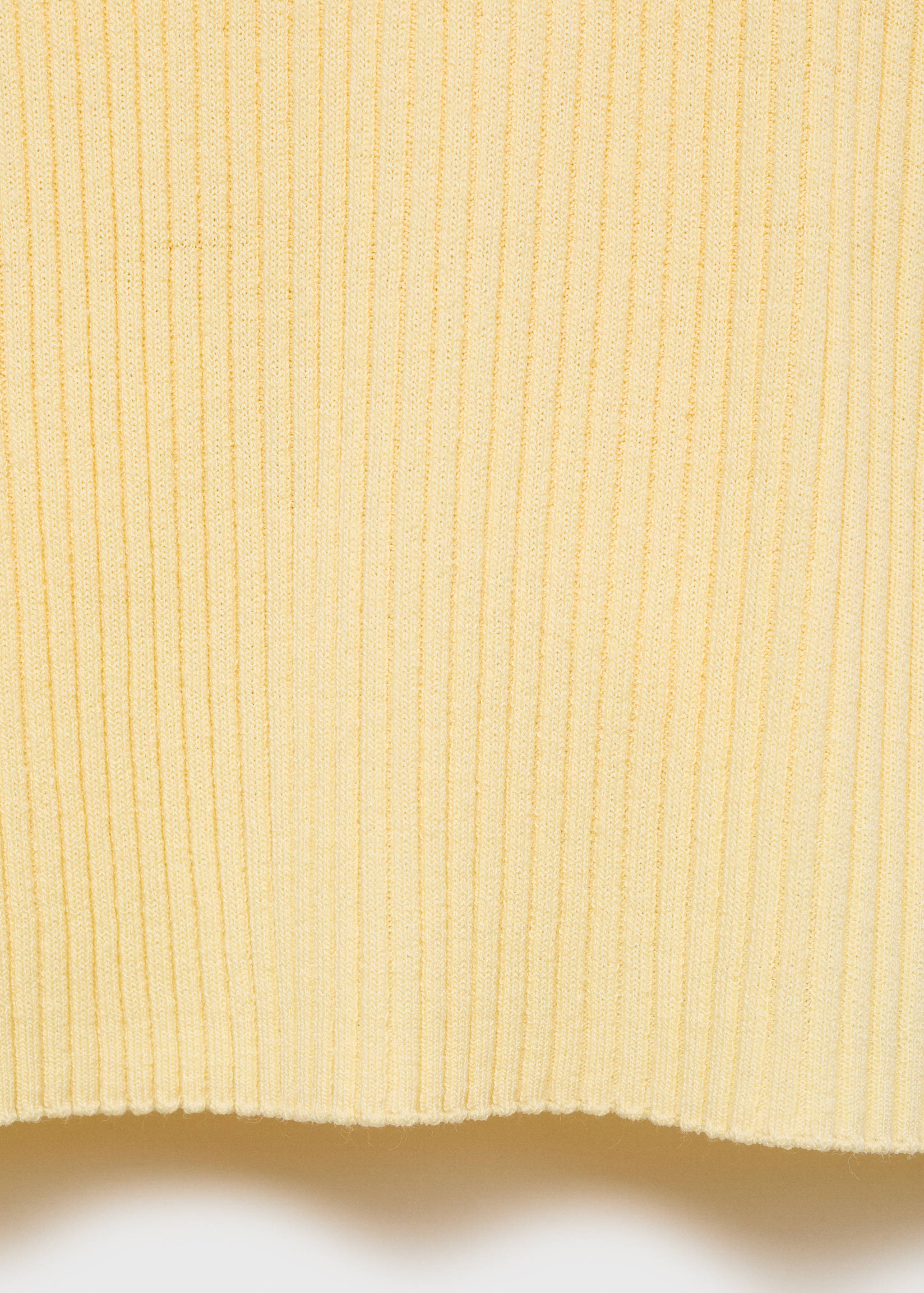 Ribbed knit top - Details of the article 0