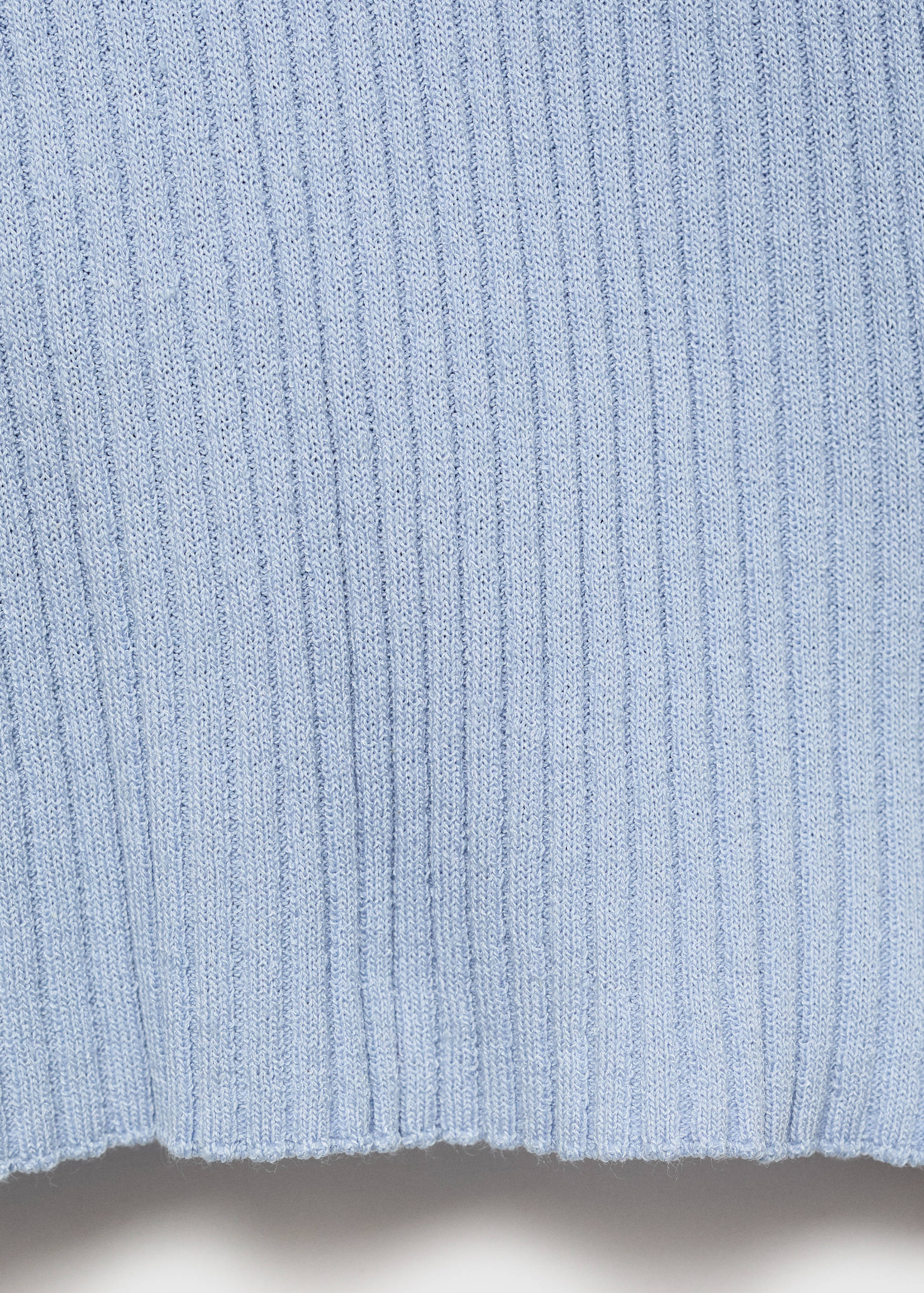 Ribbed knit top - Details of the article 0