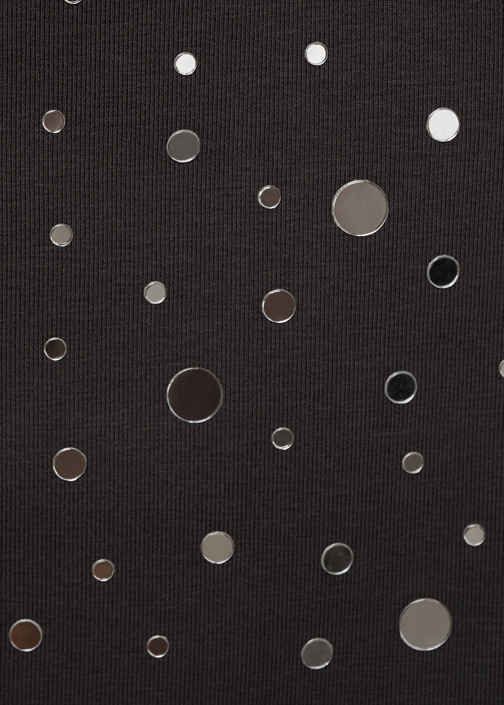 Top algodón detalle lentejuelas - Detalle del artículo 0