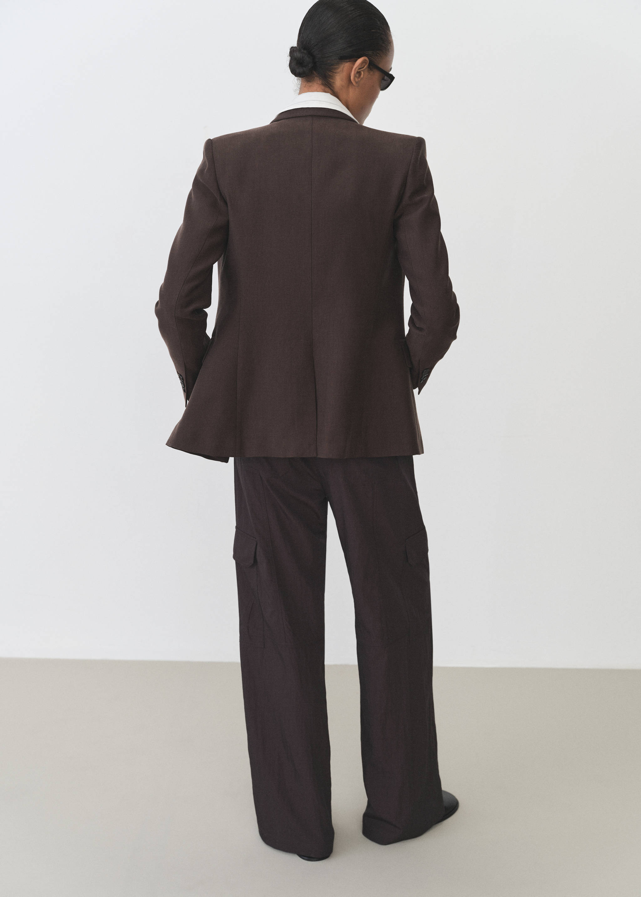 Мягкие брюки-карго - Обратная сторона изделия