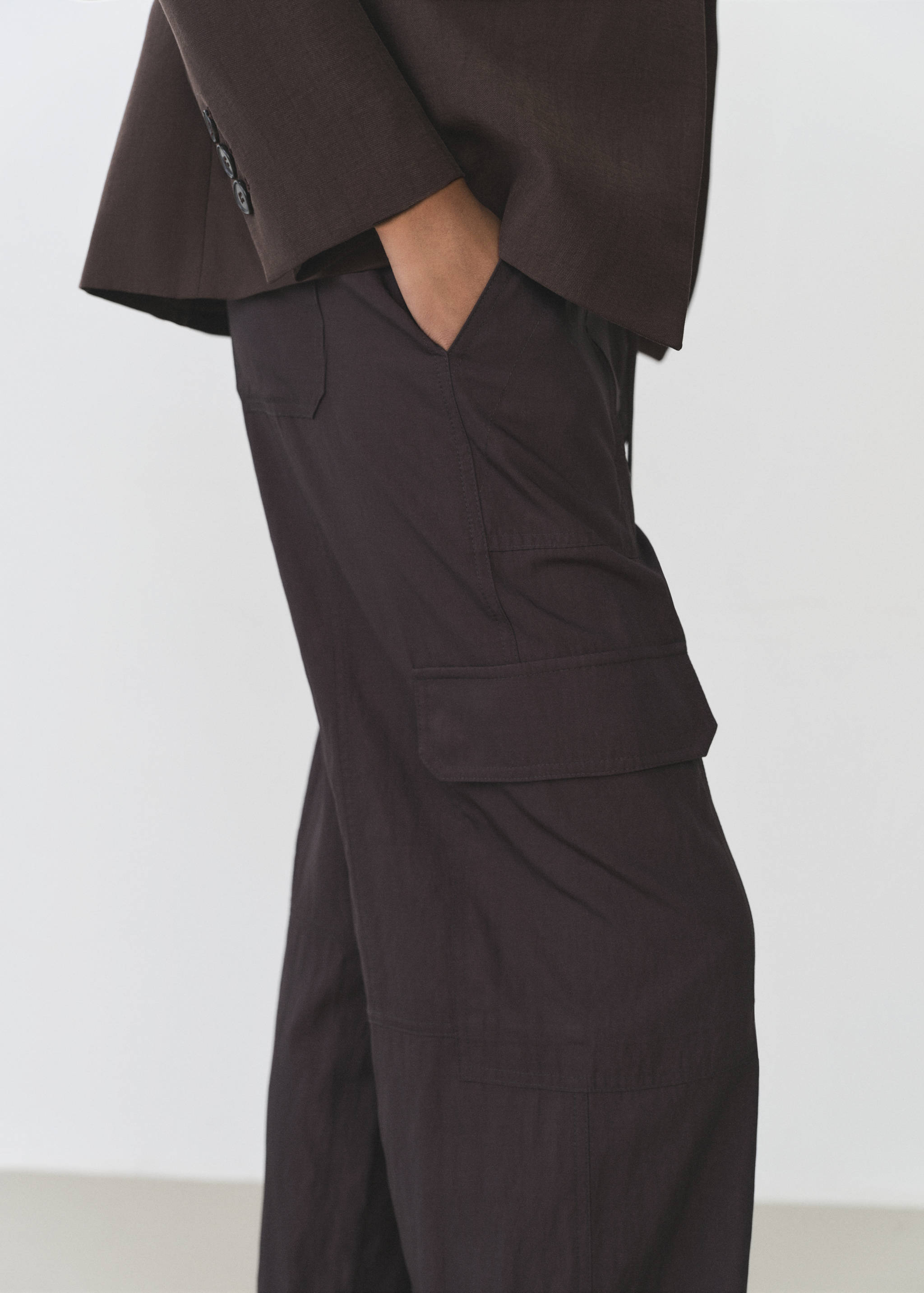 Мягкие брюки-карго - Деталь изделия 6