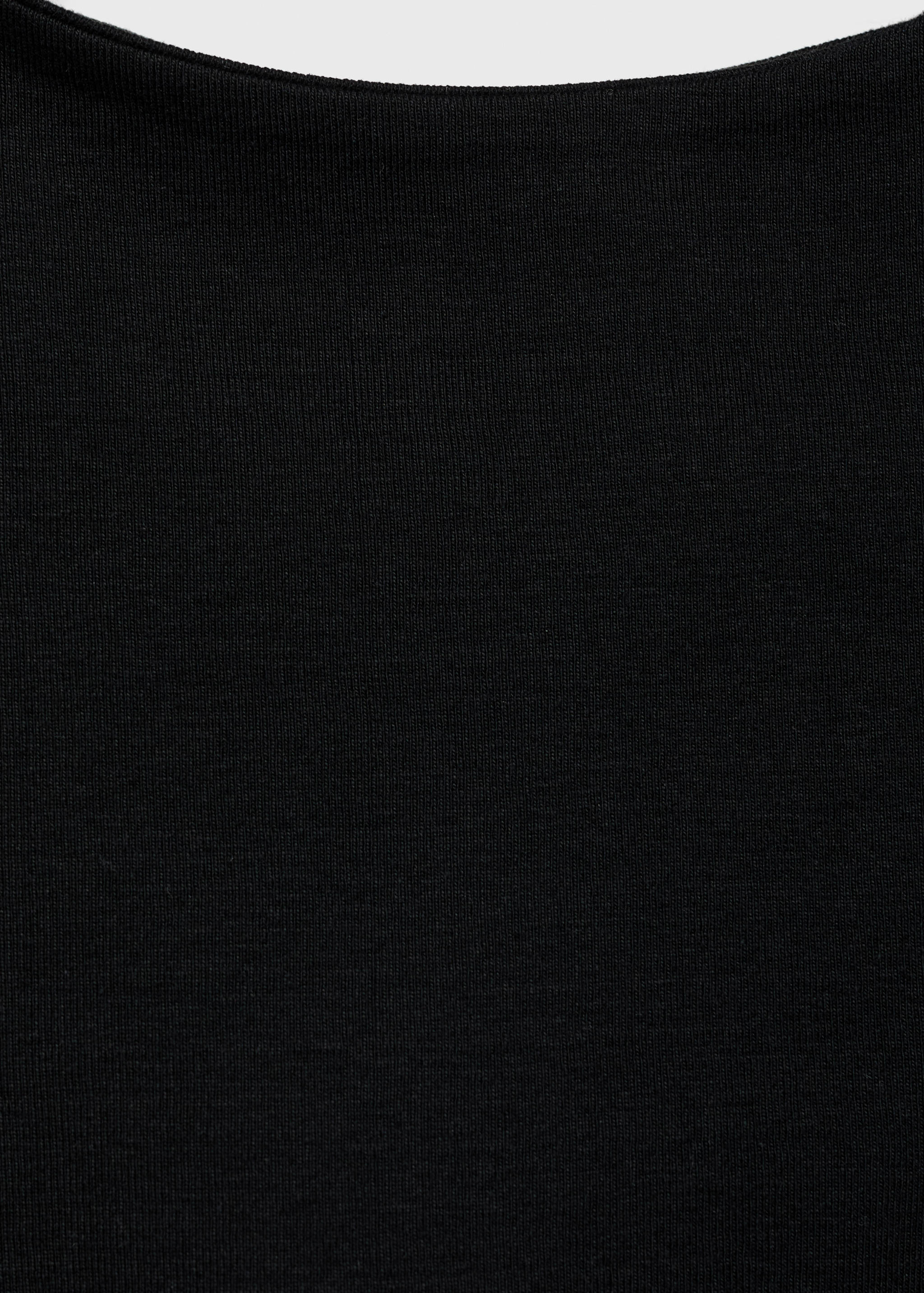 Cotton maternity dress - Details of the article 8